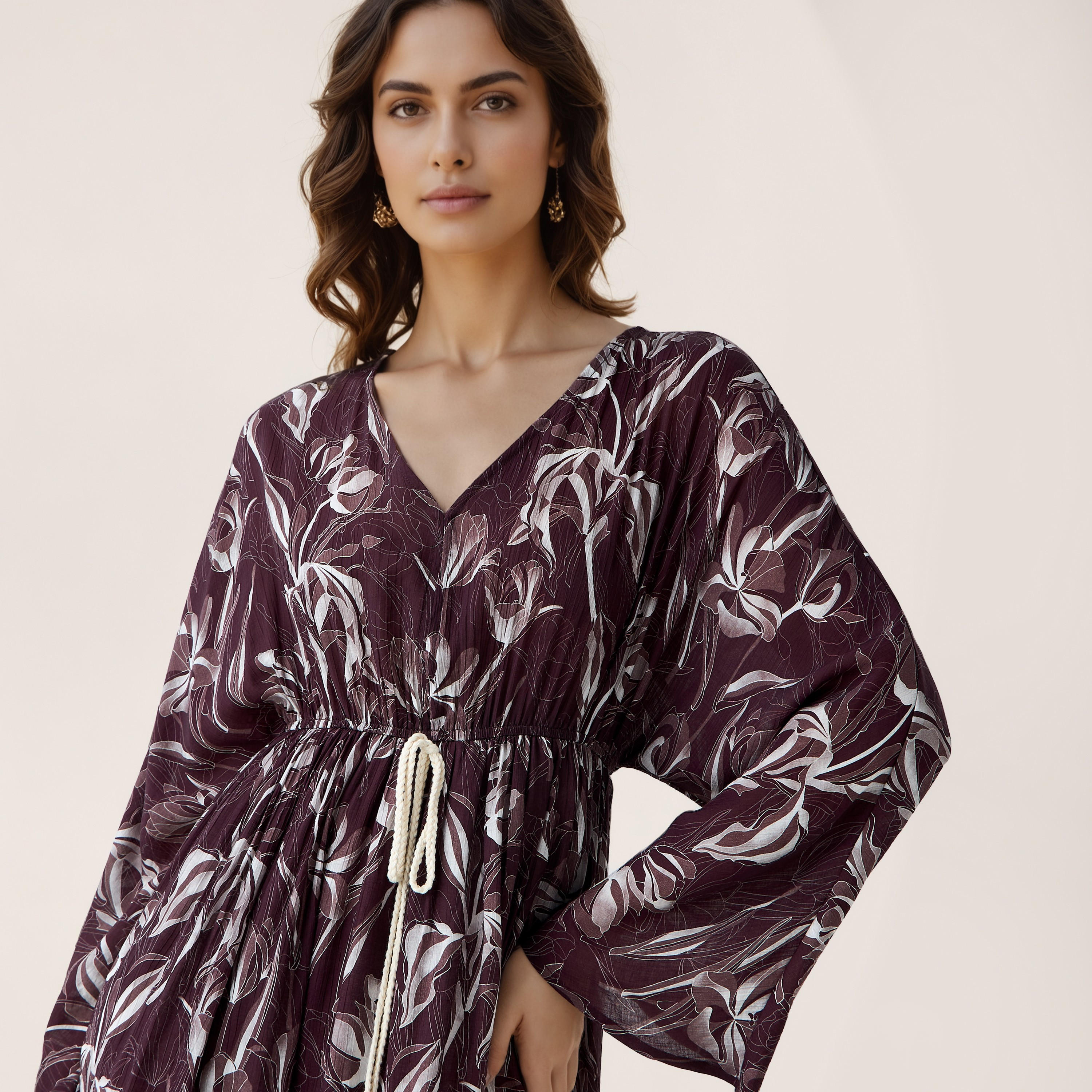Floral Print Kaftan Women Dress Viscose-PROMO_SP_AE__6_RGCC_BUY2FOR199_040325-image-4