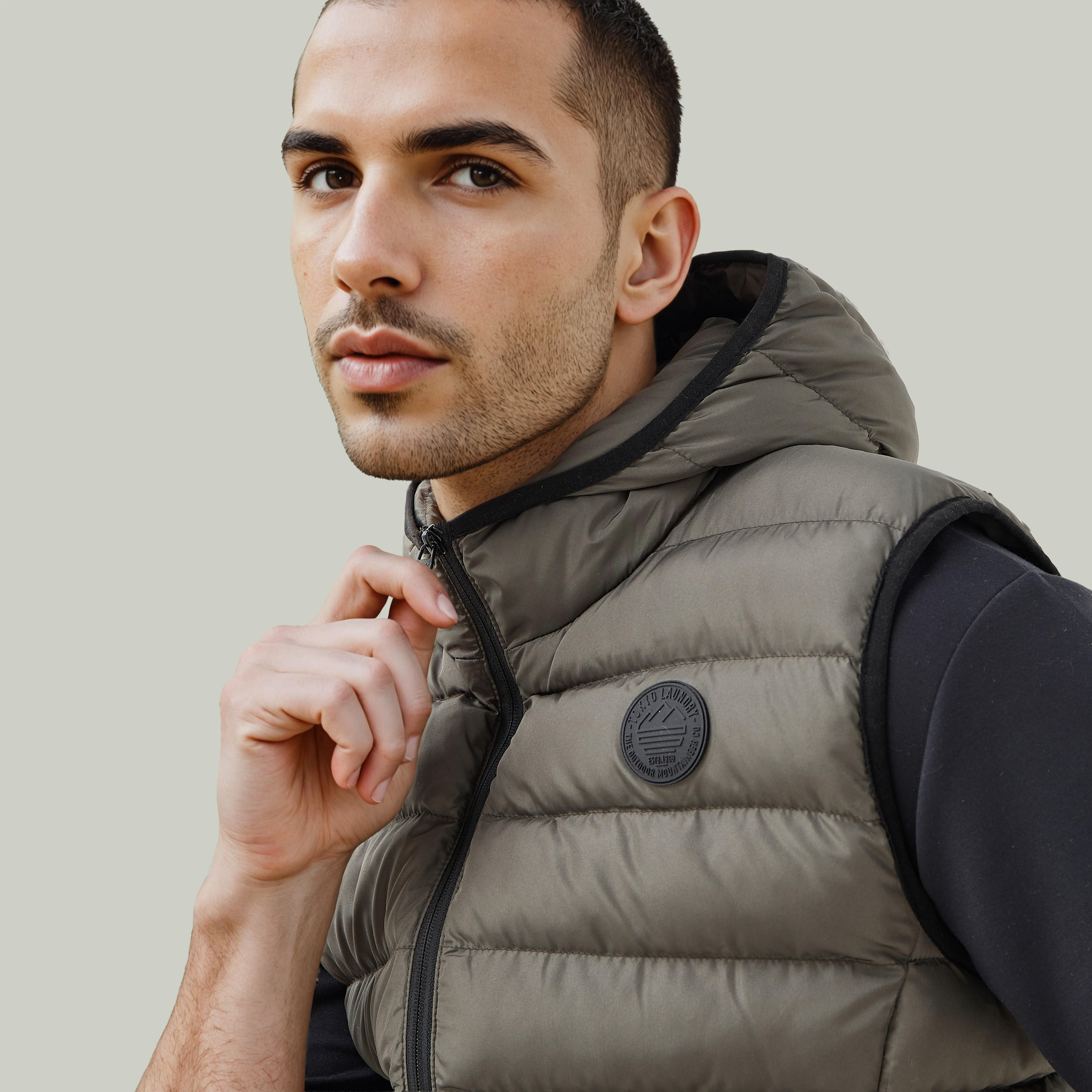 Quilted Lightweight Hooded Gilet with Pockets-men-clothing-jacketsandblazers-coats-image-6