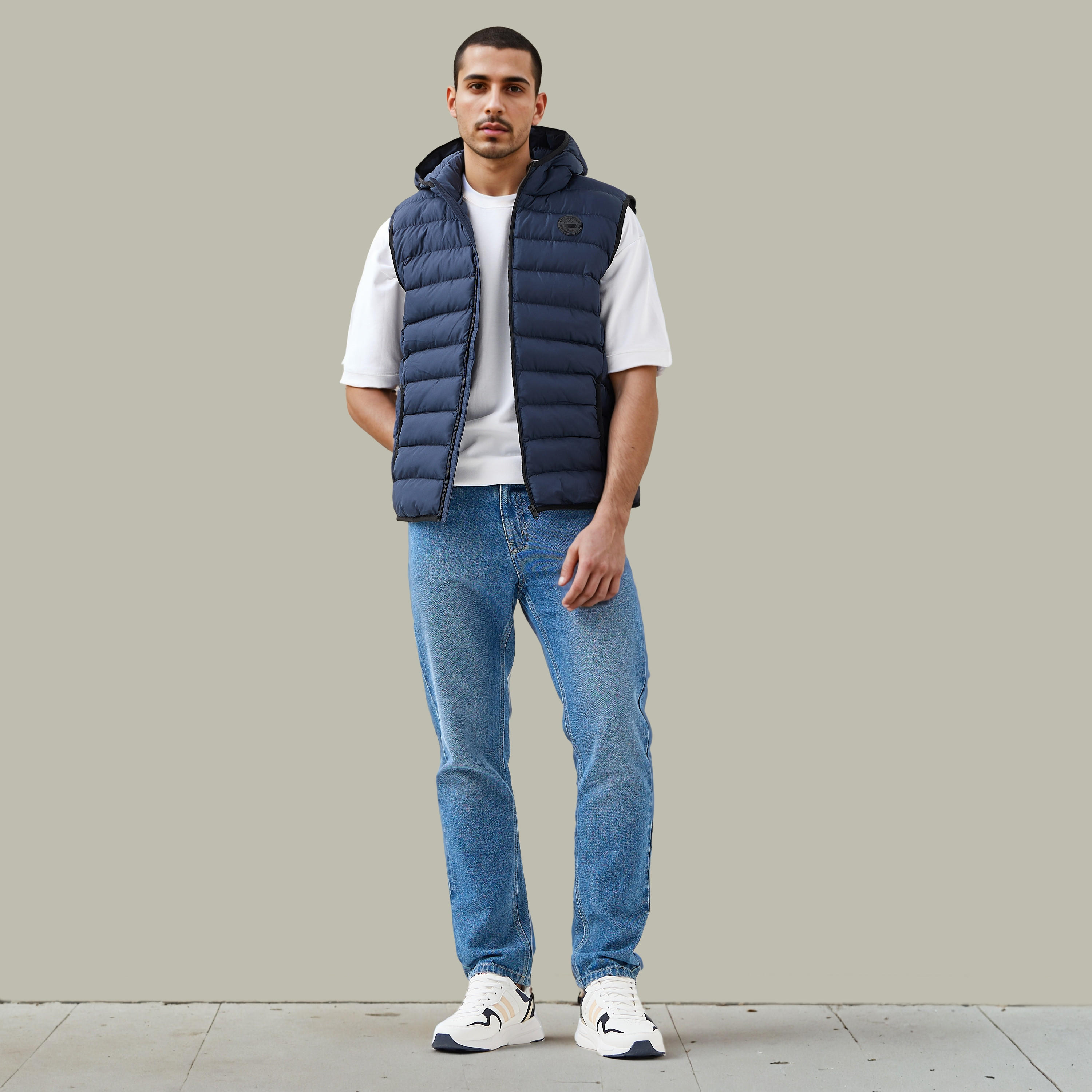 Quilted Lightweight Hooded Gilet with Pockets-men-clothing-jacketsandblazers-coats-image-3
