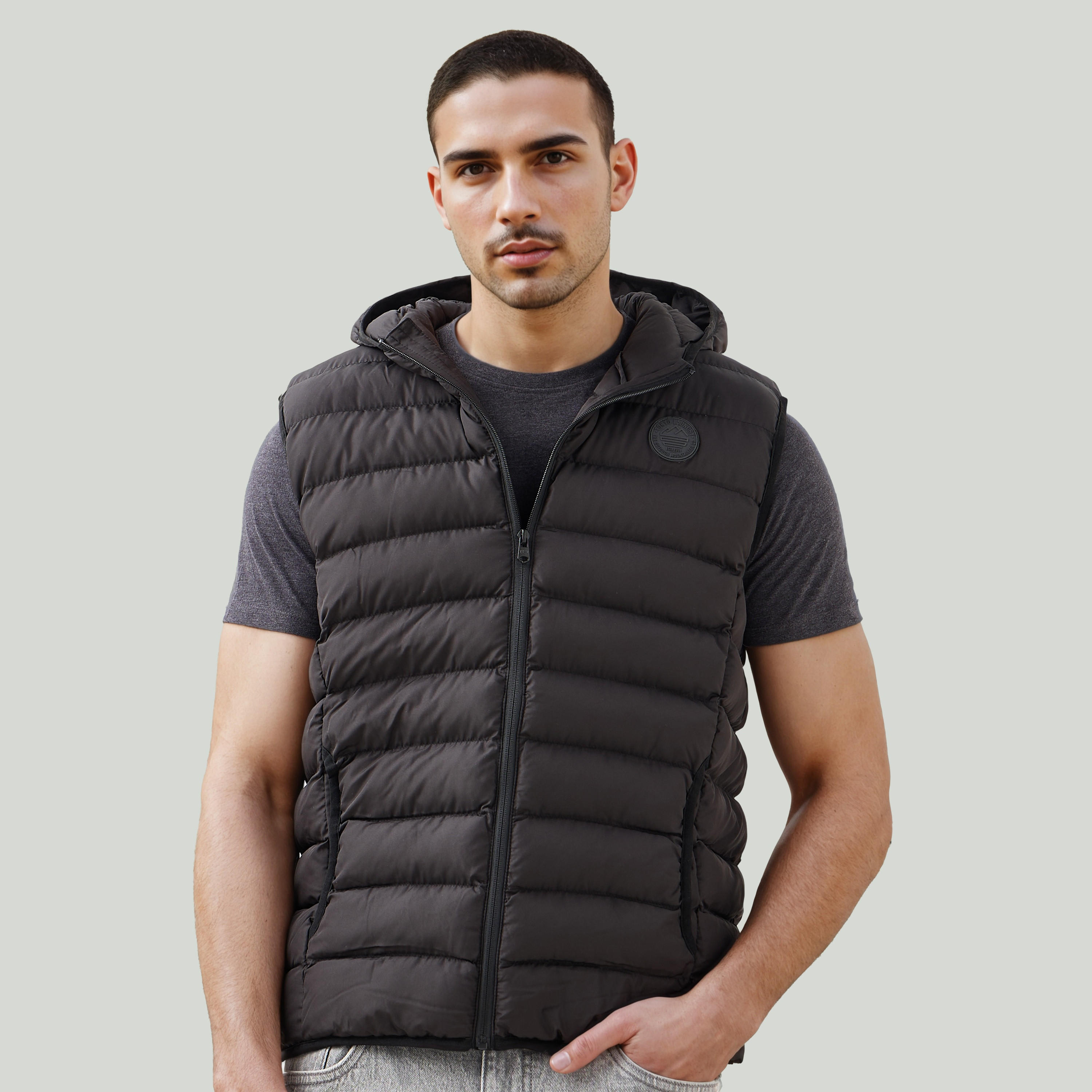 Quilted Lightweight Hooded Gilet with Pockets-men-clothing-jacketsandblazers-coats-image-7