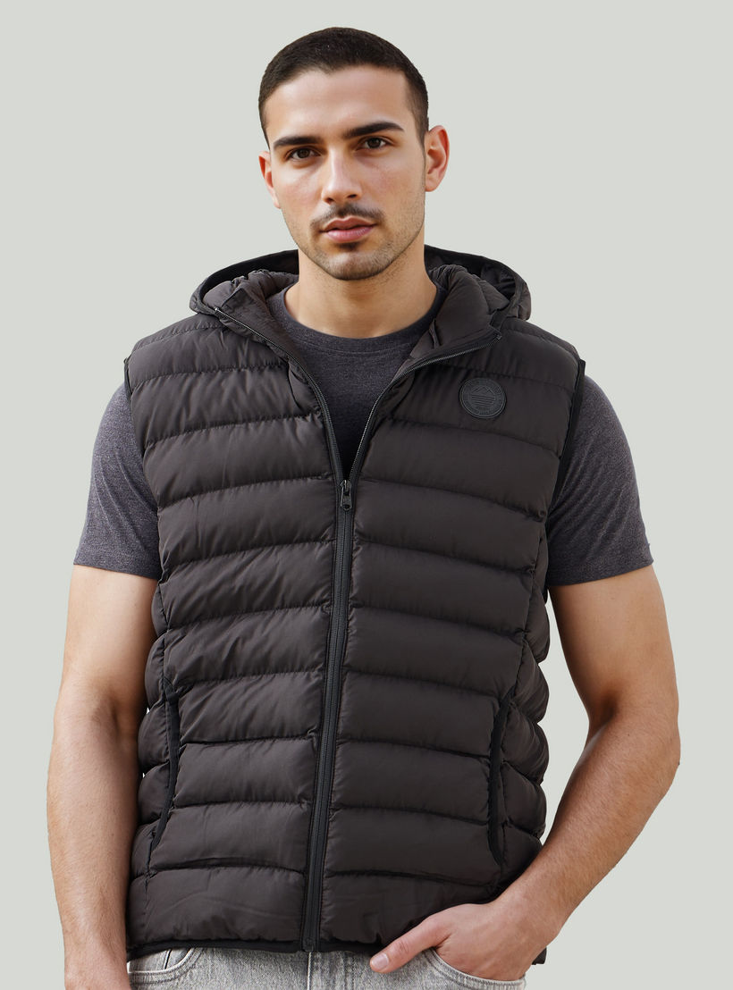 Quilted Lightweight Hooded Gilet with Pockets-men-clothing-jacketsandblazers-coats-image-7