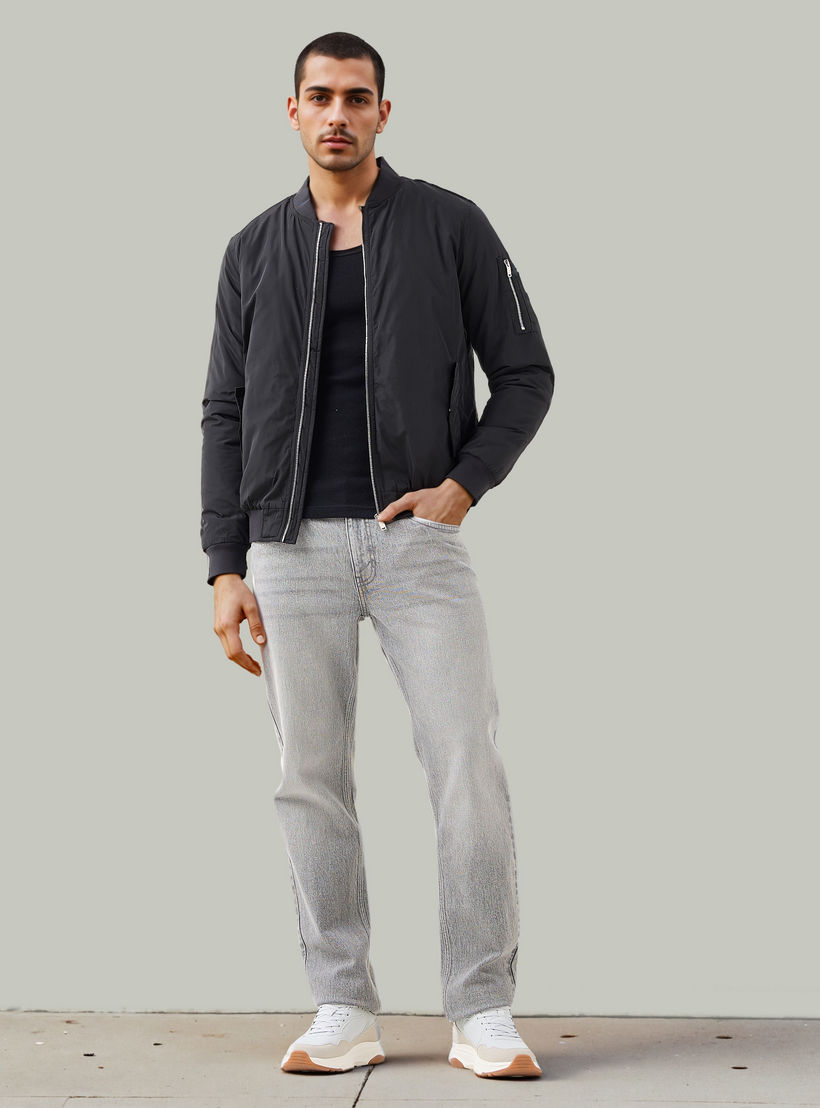 Lightweight Biker Jacket with Zip Pockets-men-clothing-jacketsandblazers-jackets-image-2