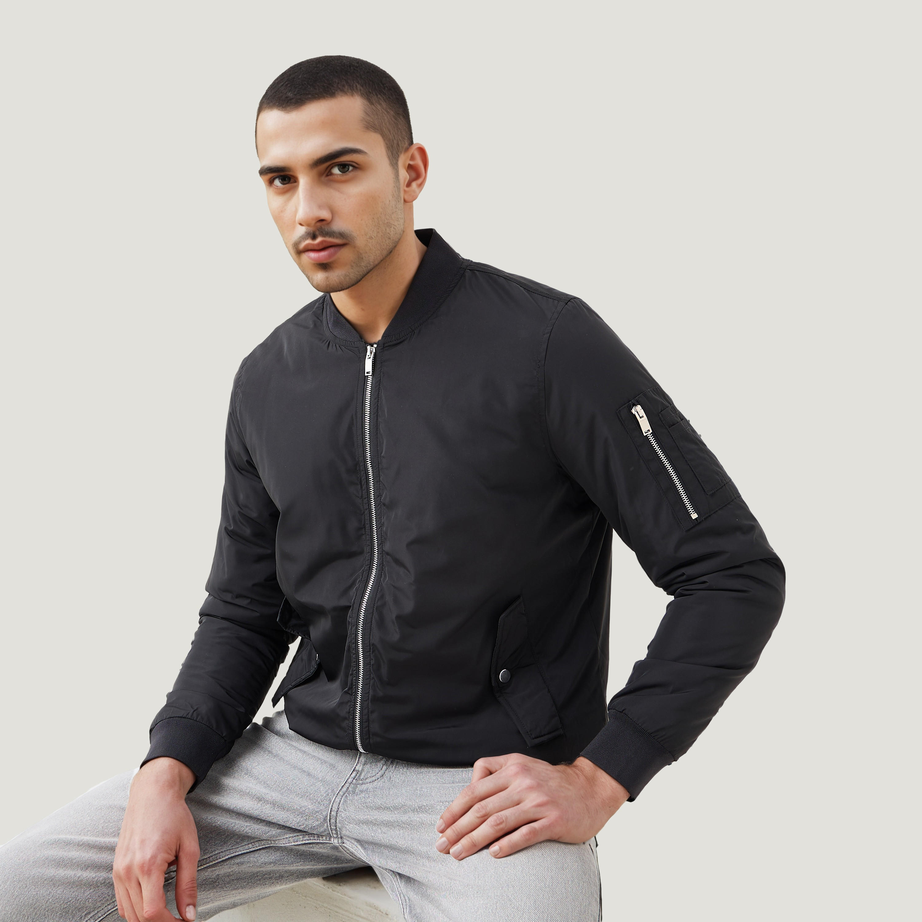 Lightweight Biker Jacket with Zip Pockets-men-clothing-jacketsandblazers-jackets-image-6
