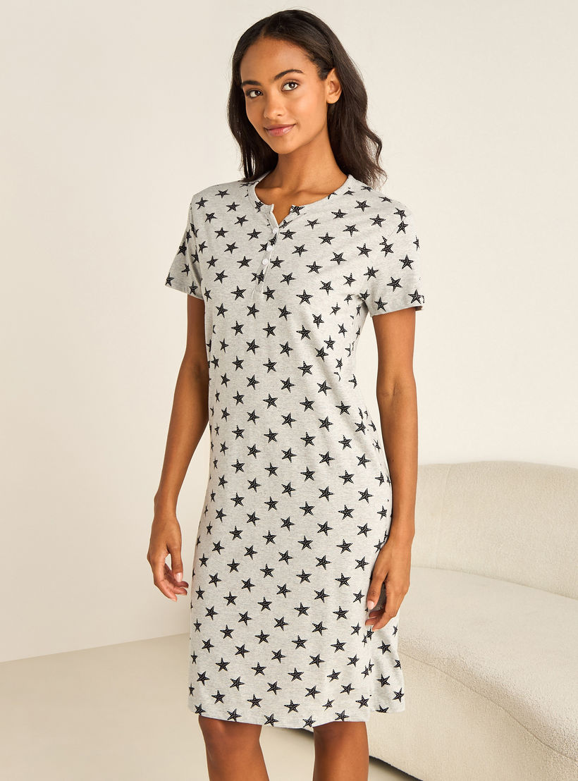 قميص نوم بطول الركبة-women-clothing-nightwear-nighties-image-4