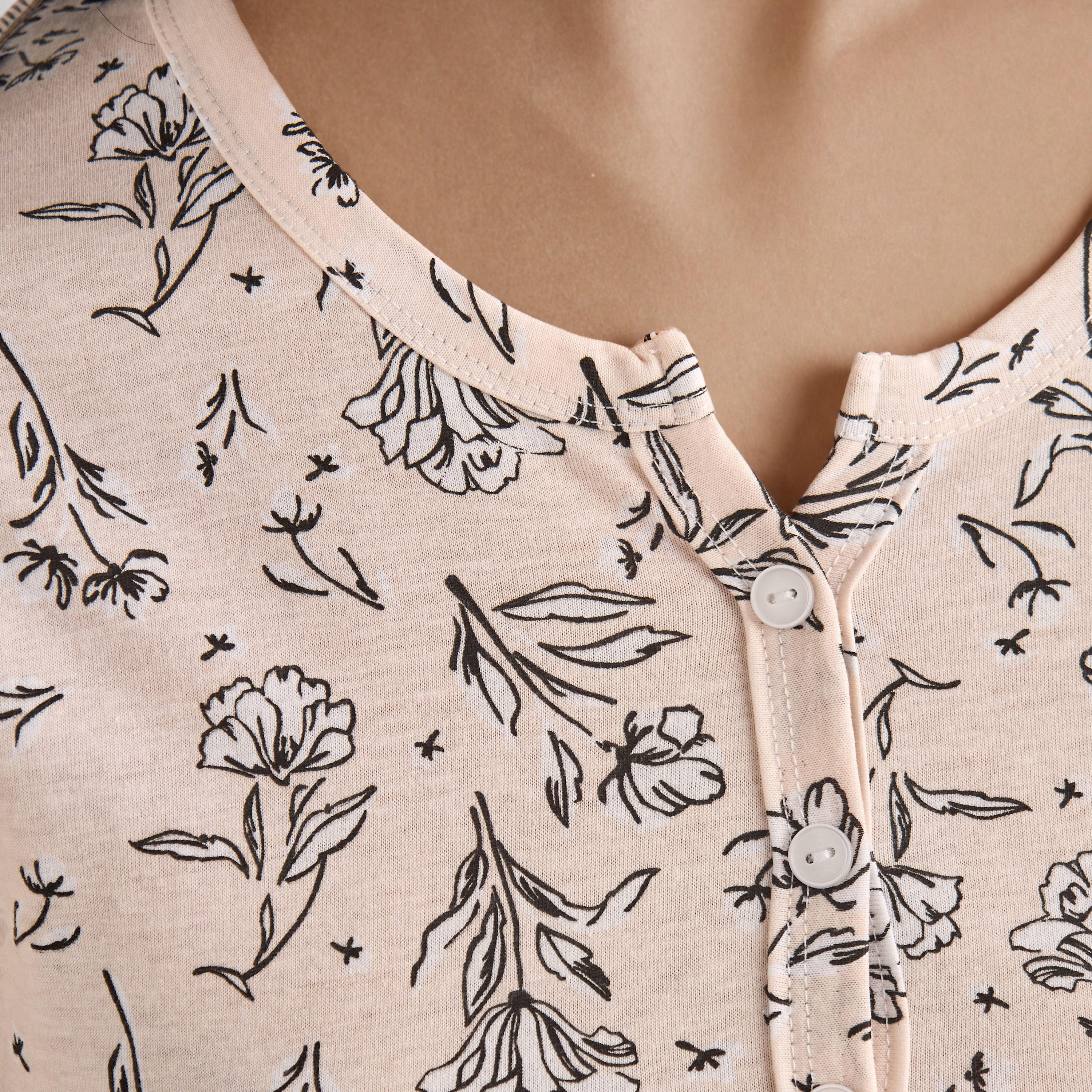 قميص نوم بطول الركبة وطبعات-women-clothing-nightwear-nighties-image-4