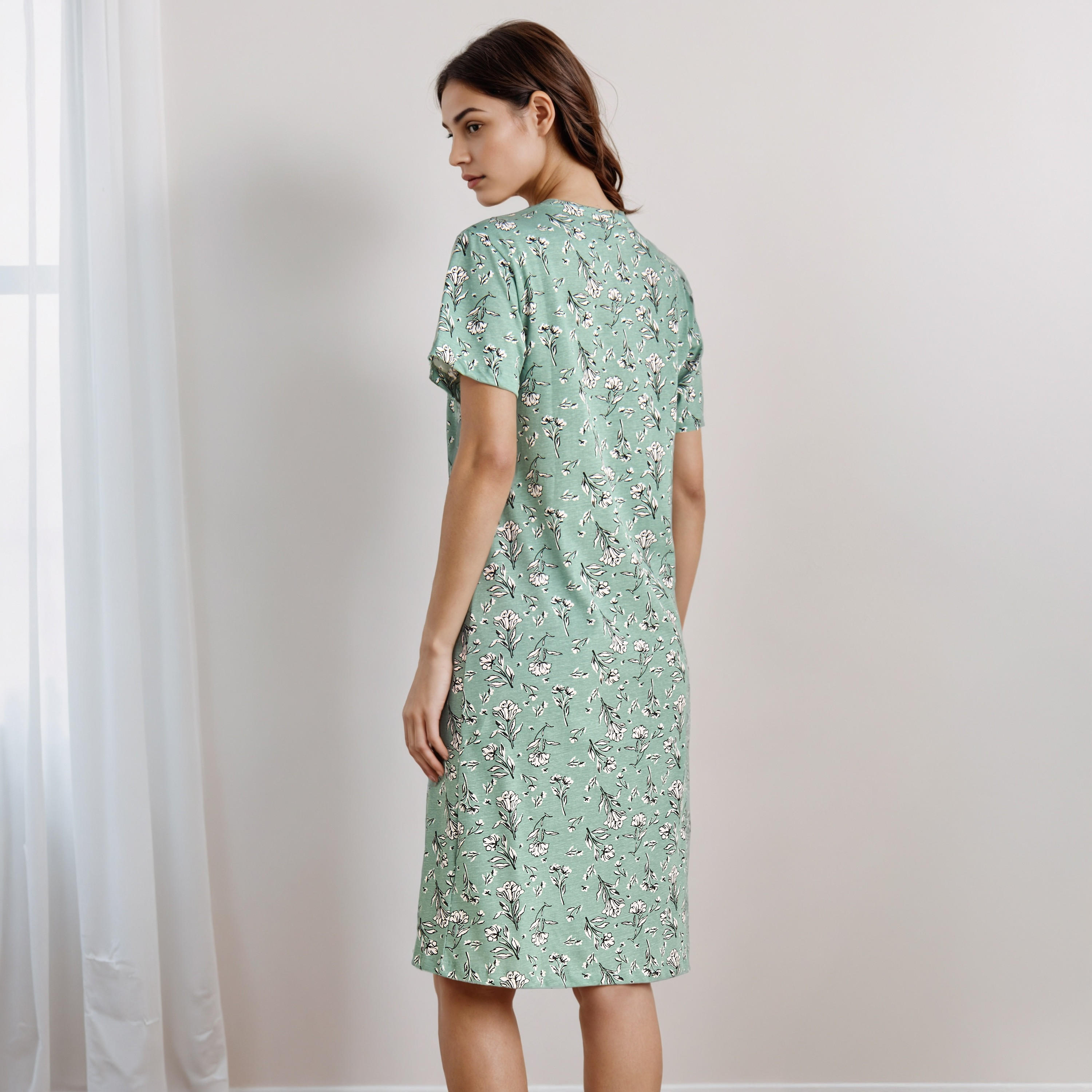 Nighty Knee Length-women-clothing-nightwear-nighties-image-2