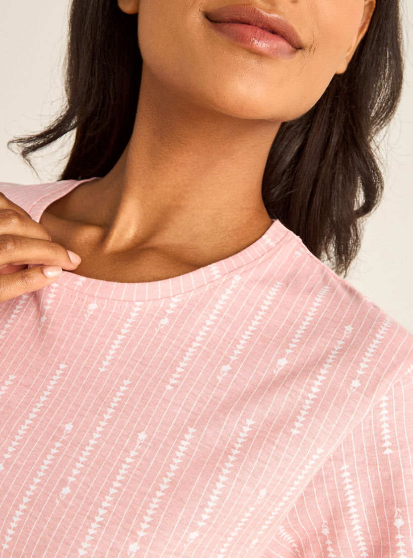 قميص نوم بطول الركبة-women-clothing-nightwear-nighties-image-2
