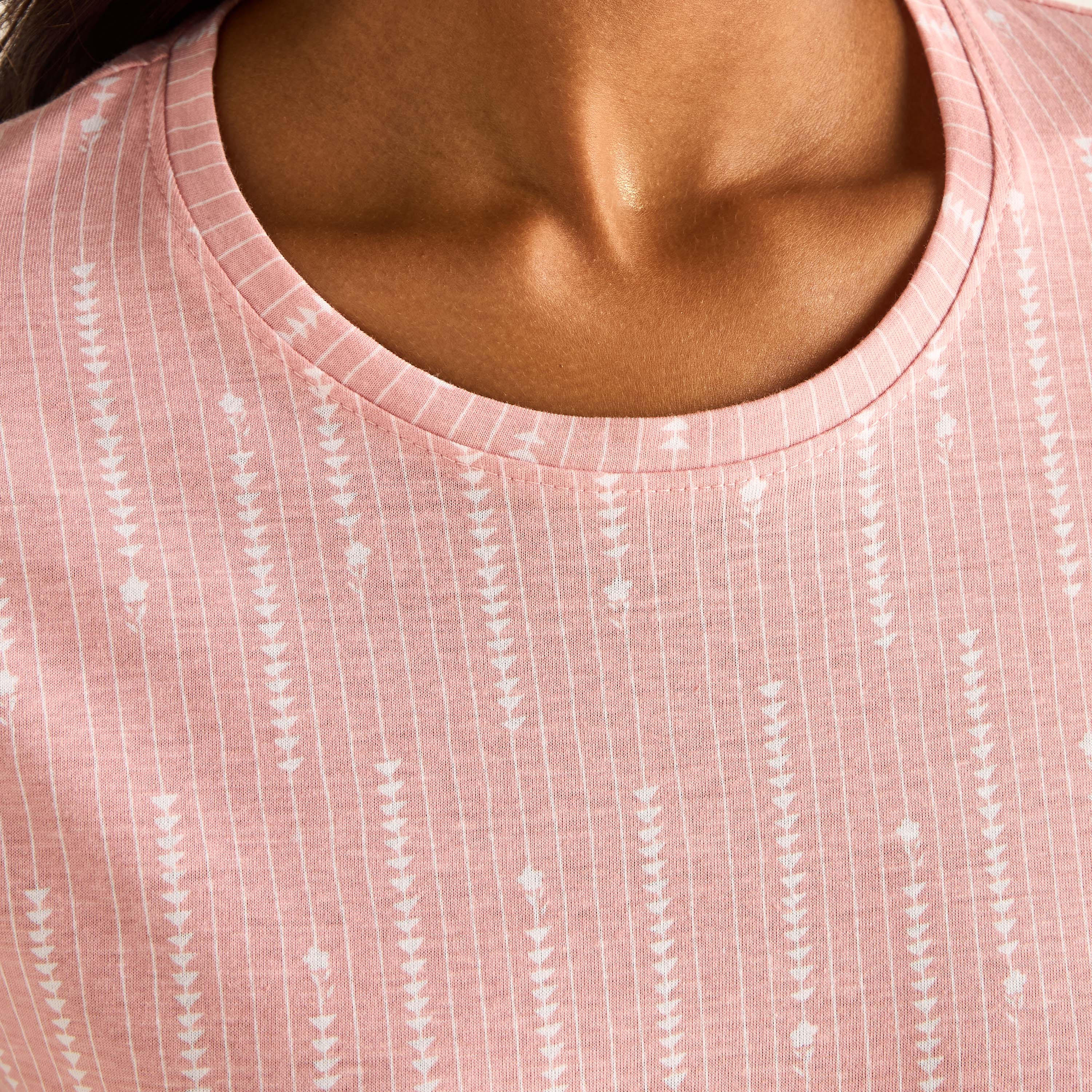 قميص نوم بطول الركبة-women-clothing-nightwear-nighties-image-1