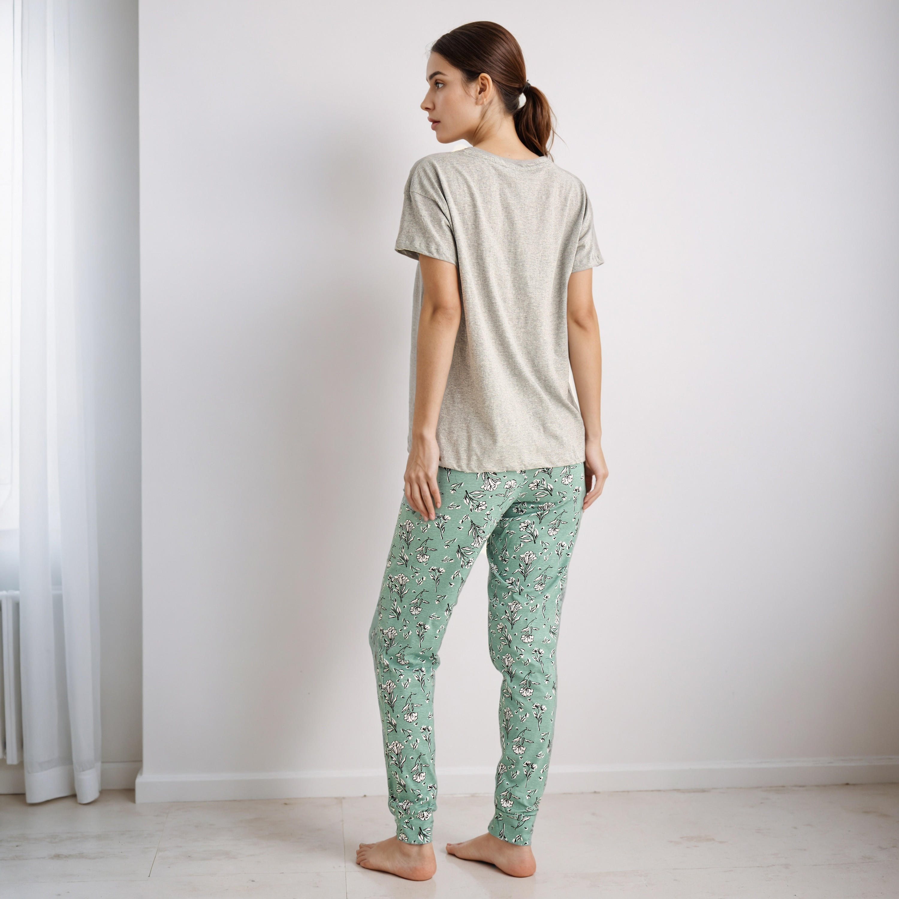 Pyjama Set T-shirt & Pants-women-clothing-nightwear-pyjamas-longsets-image-3