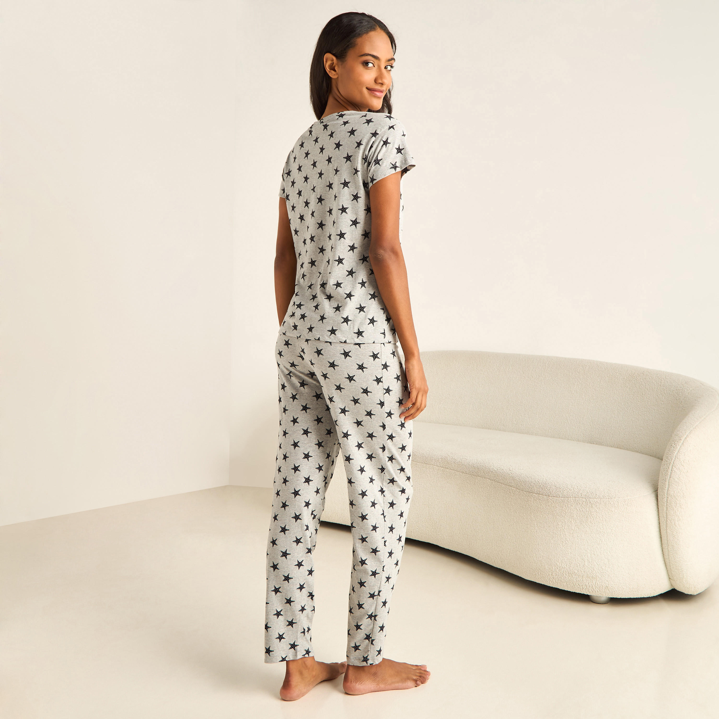 Pyjama Set T-shirt & Pants-women-clothing-nightwear-pyjamas-longsets-image-3
