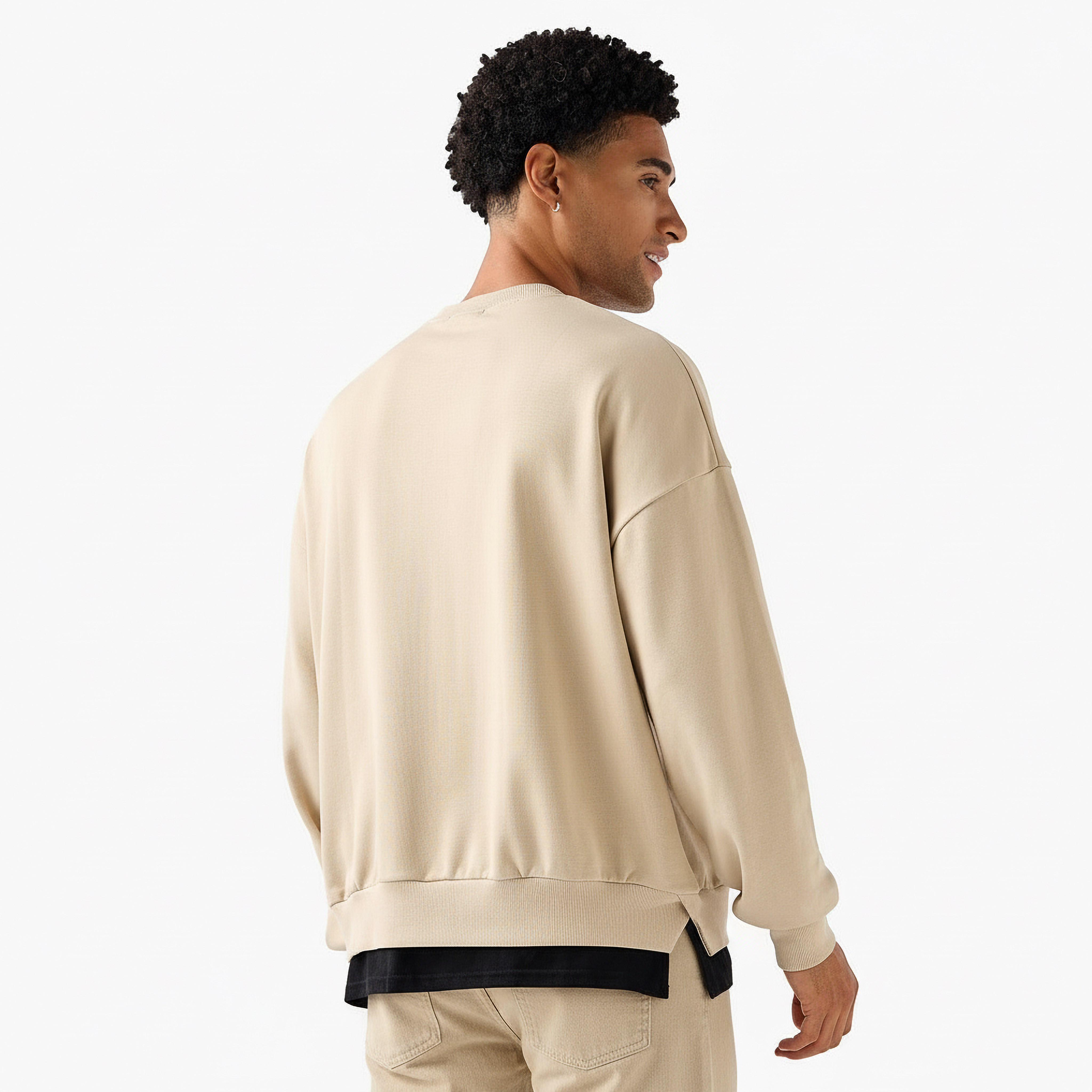 سويت شيرت فضفاض رجالي بطبعات نسر-men-winterwear-hoodiesandsweatshirts-image-3