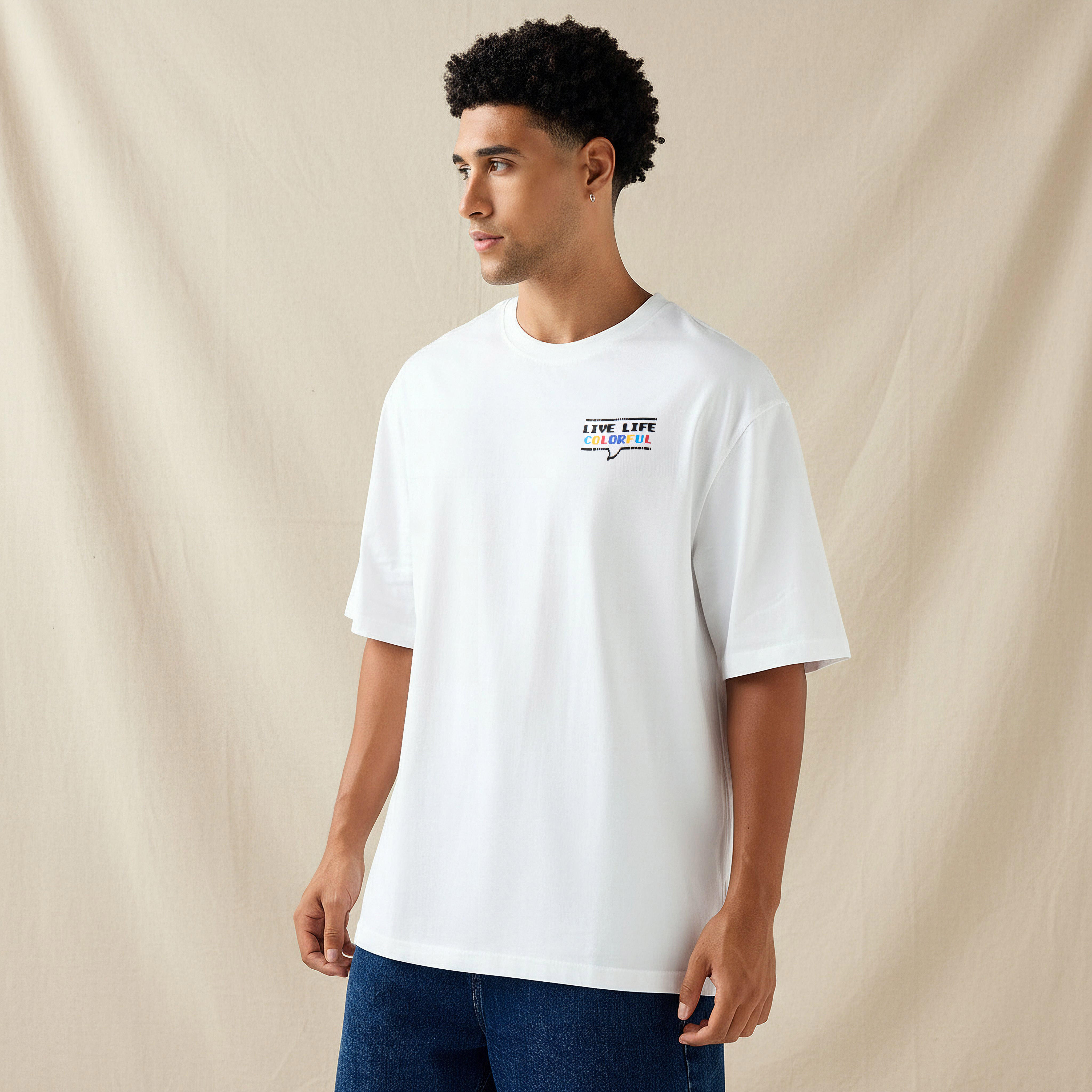 Men Regular Fit Crew Neck Short Sleeves Graphic Print T-Shirt-men-clothing-tshirtsandpolos-tshirts-image-3
