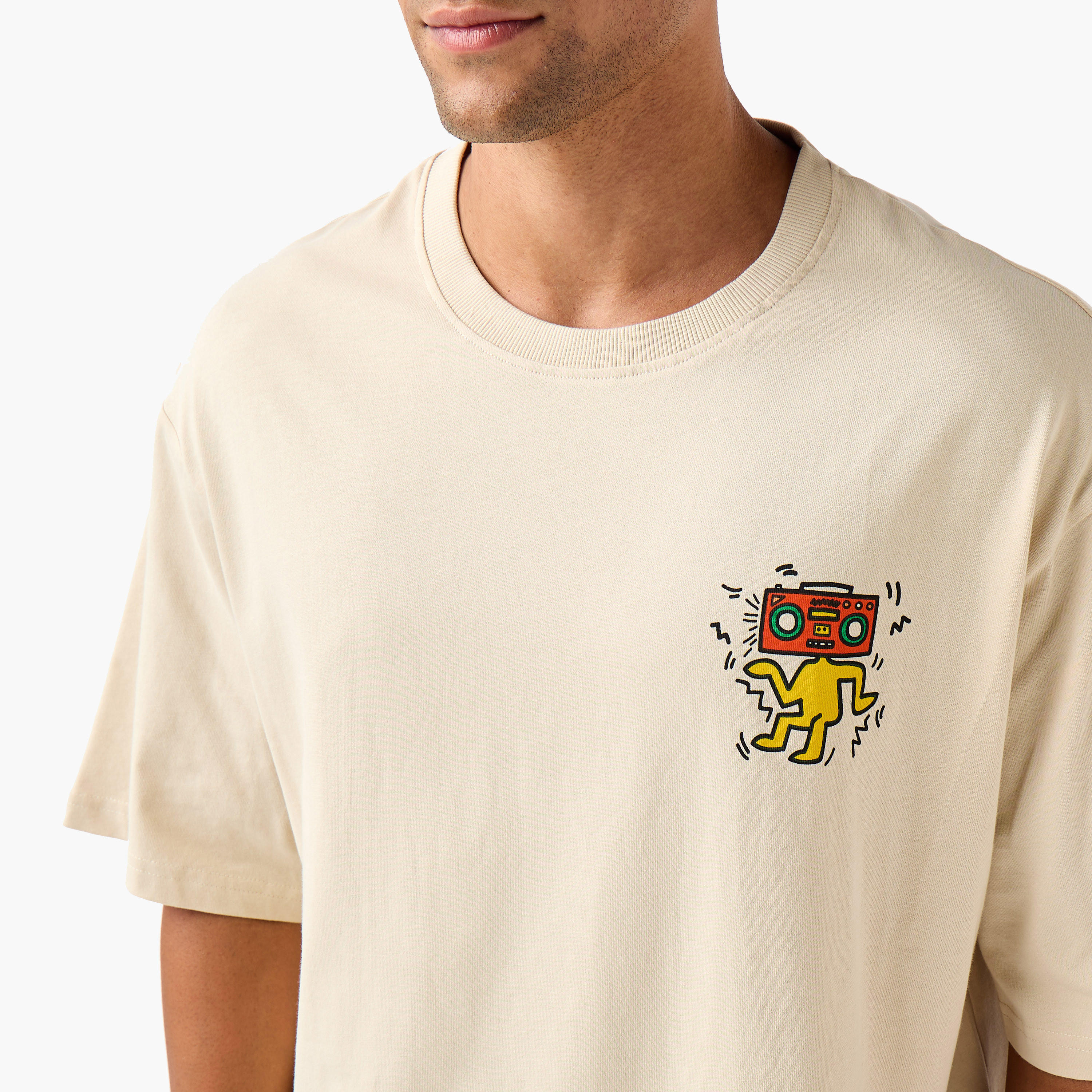 Men Regular Fit Crew Neck Short Sleeves Graphic Print T-Shirt-men-clothing-tshirtsandpolos-tshirts-image-4