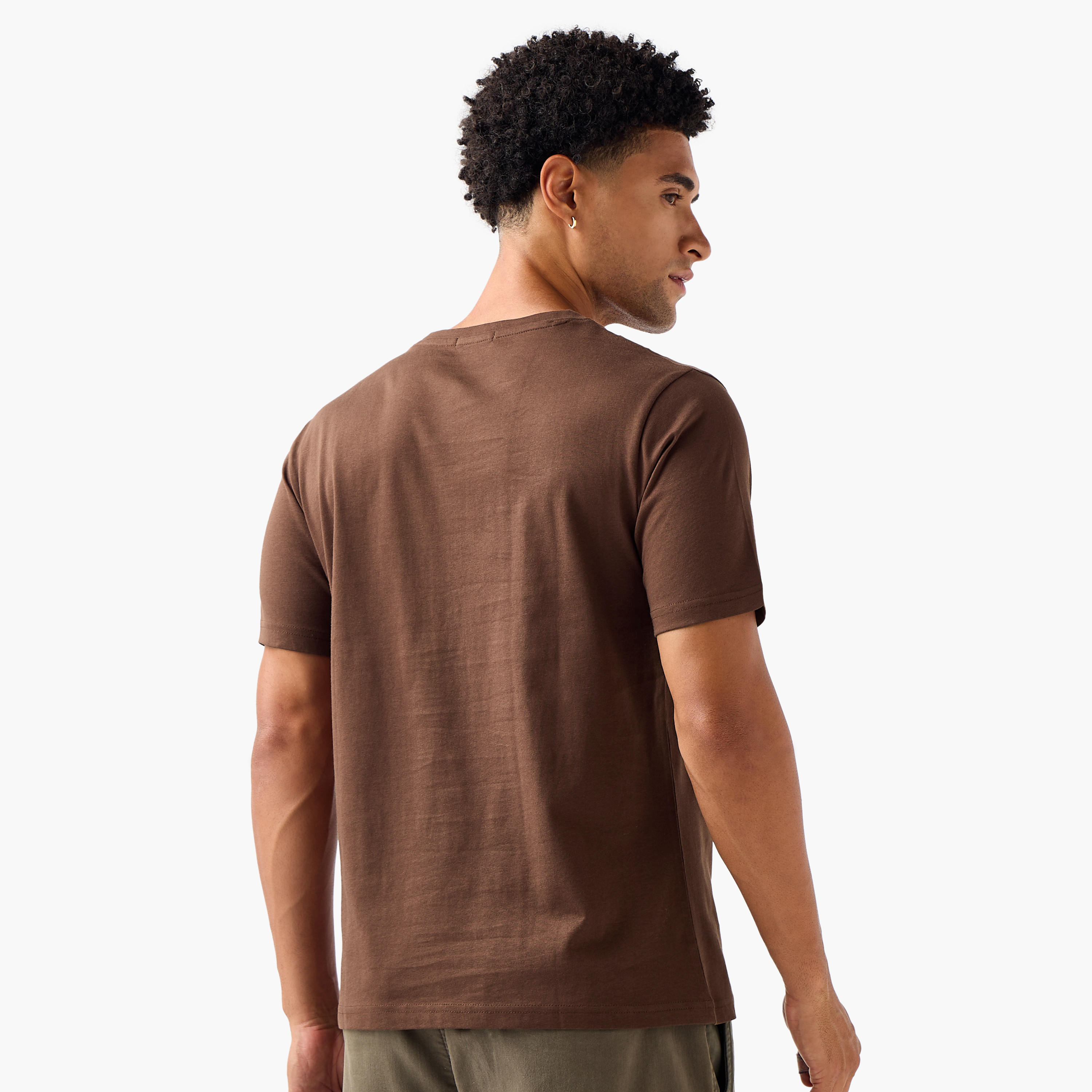 Men Regular Fit Crew Neck Short Sleeves Slogan Print T-shirt-men-clothing-tshirtsandpolos-tshirts-image-3