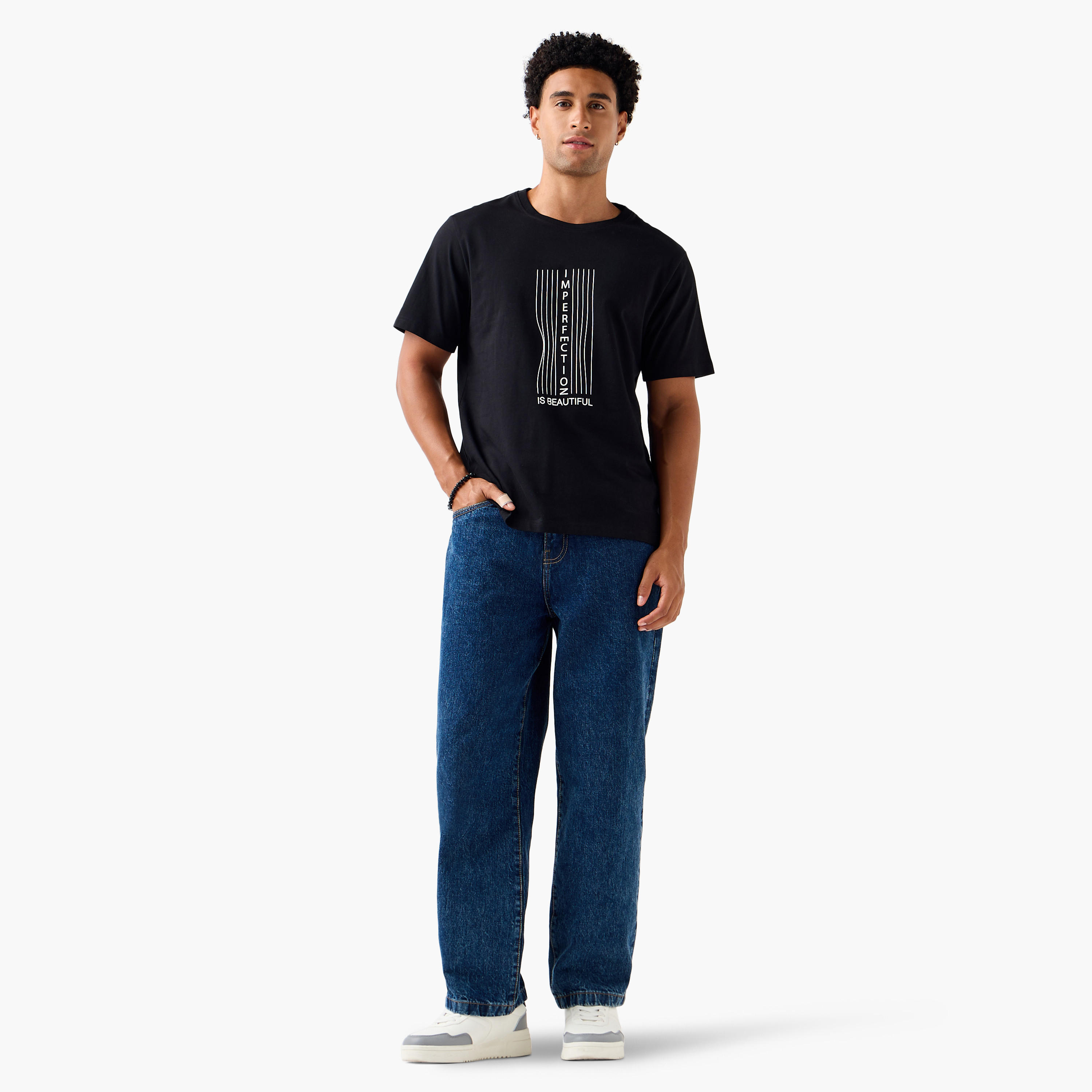 Men Regular Fit Crew Neck Short Sleeves Slogan Print T-shirt-men-clothing-tshirtsandpolos-tshirts-image-2