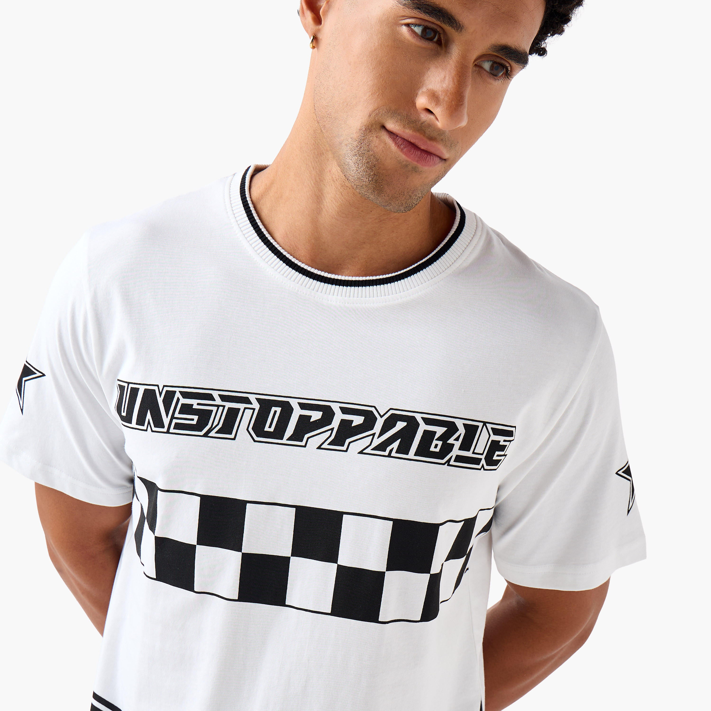 Men Regular Fit Crew Neck Short Sleeves Racing Print T-shirt-men-clothing-tshirtsandpolos-tshirts-image-4