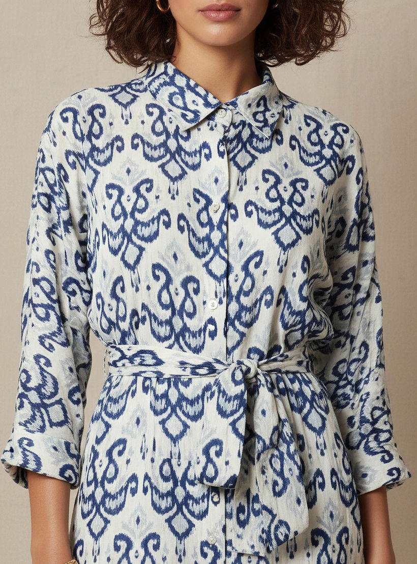 فستان قطن بطبعات وحافة غير متماثلة-women-clothing-dresses-image-4