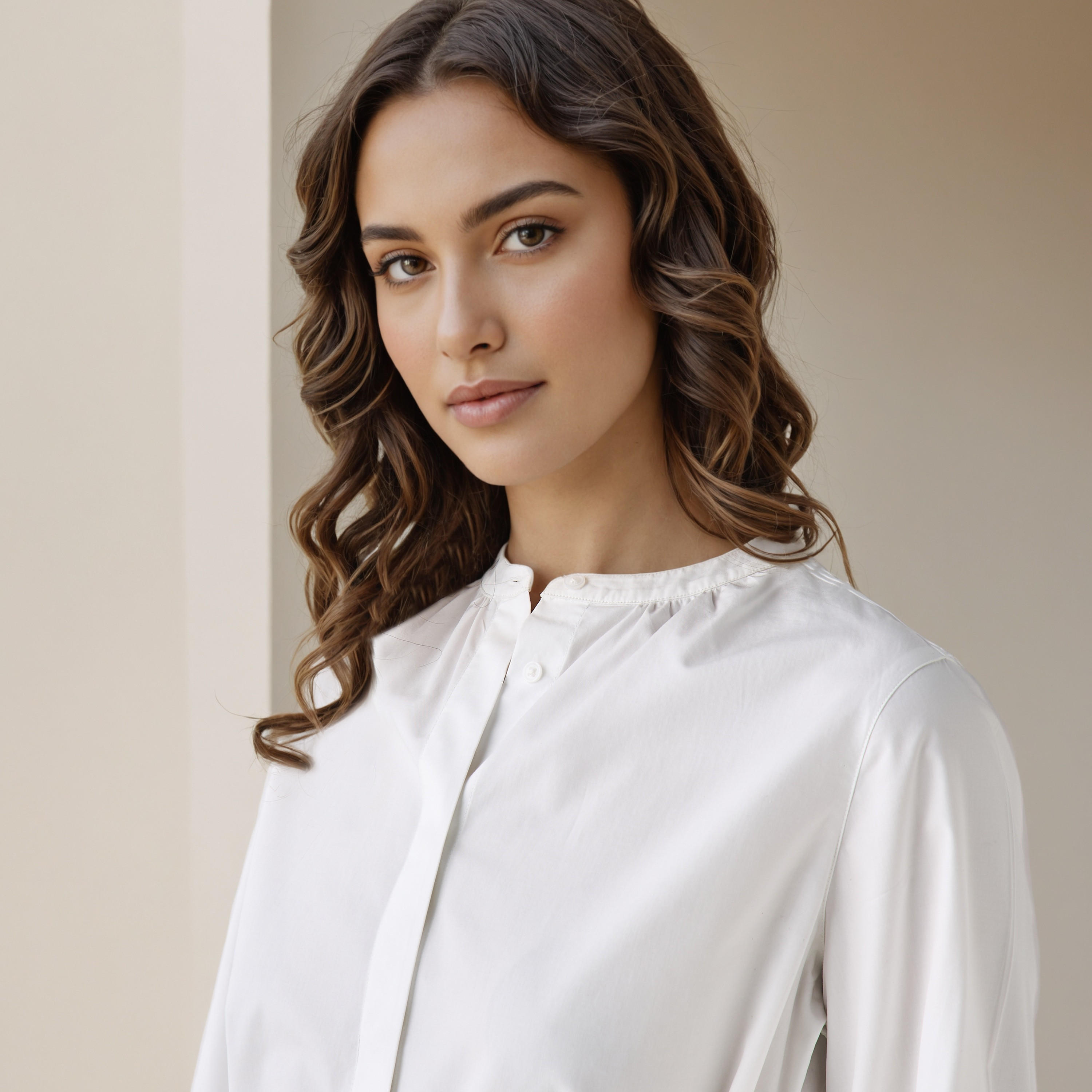 Shirt Knee-Length Dress with Waist Tie-Up-women-clothing-dresses-image-4