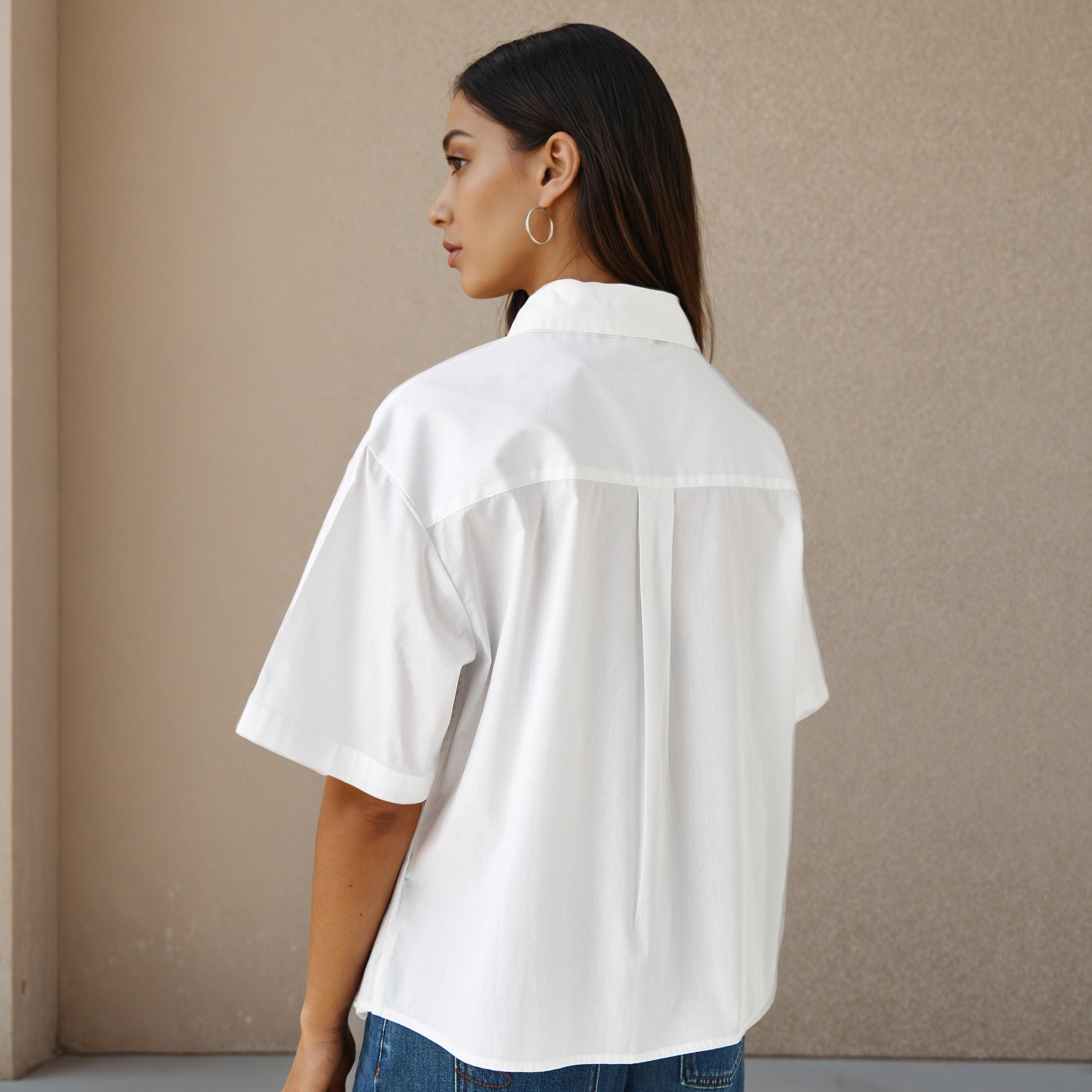 Cotton Shirt with Collar-women-clothing-shirtsandblouses-shirts-image-3