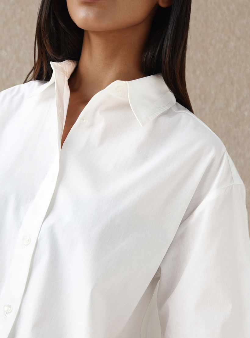 قميص قطن بياقة عادية-women-clothing-shirtsandblouses-shirts-image-4