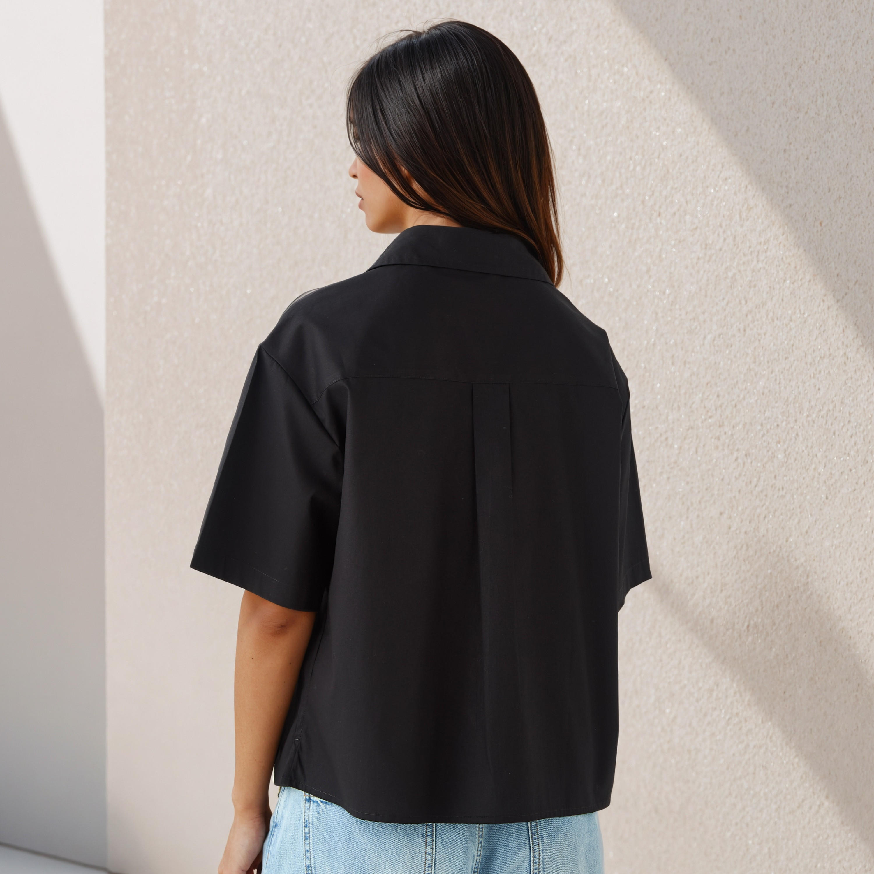 Cotton Shirt with Collar-women-clothing-shirtsandblouses-shirts-image-3