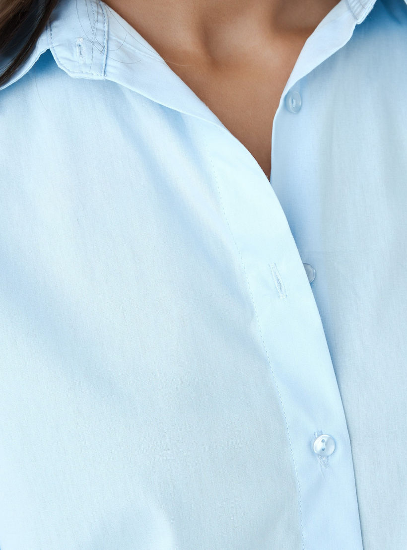 Cotton Shirt with Collar-women-clothing-shirtsandblouses-shirts-image-5