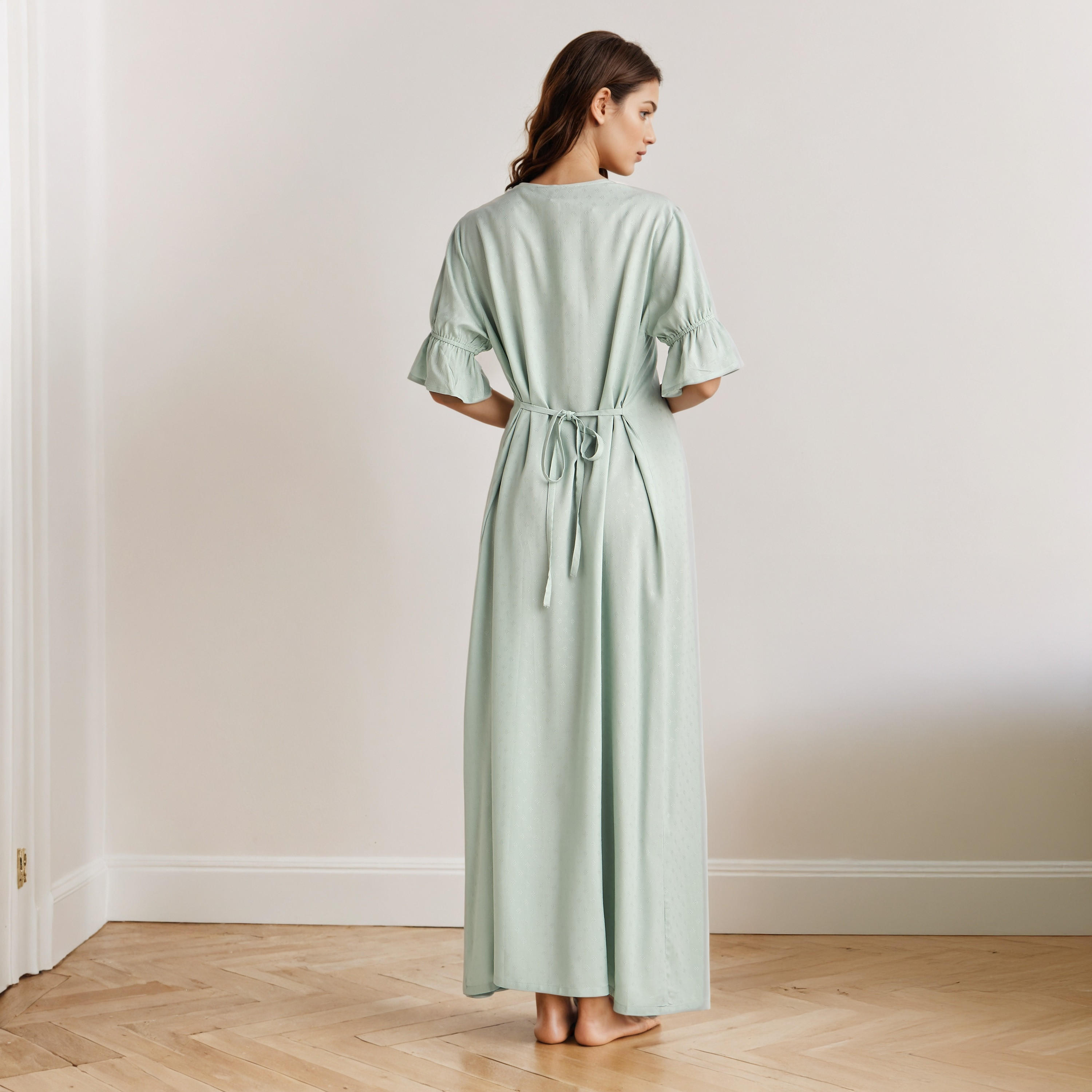 Nighty Maxi Length Viscose with Embroidery-PROMO_SP_AE_2FOR149_110625-image-2