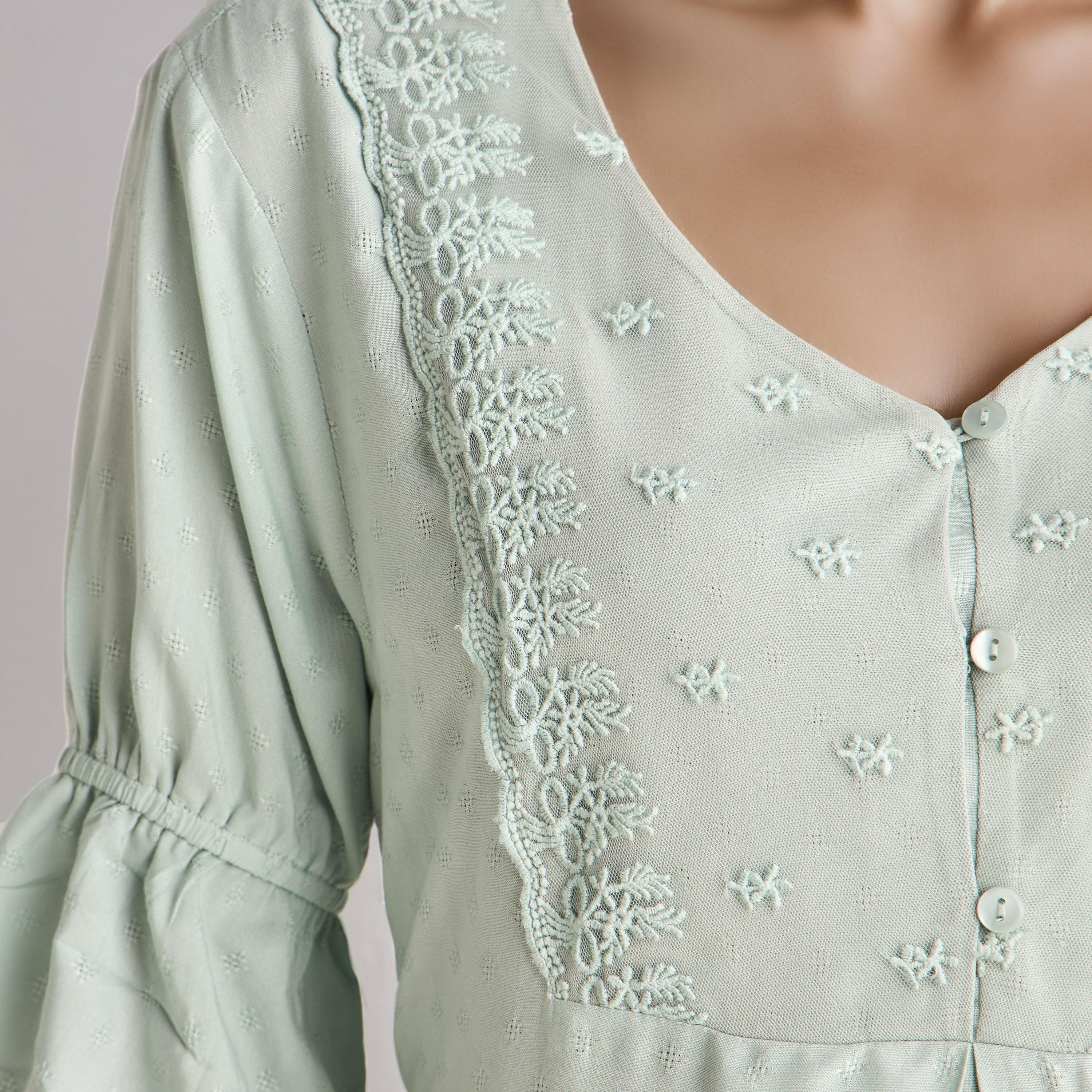Nighty Maxi Length Viscose with Embroidery-PROMO_SP_AE_2FOR149_110625-image-4