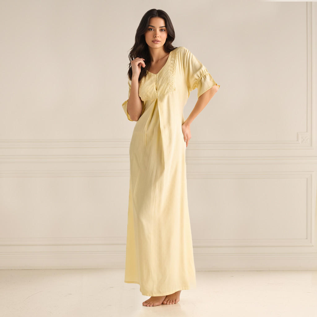 Nighty Maxi Length Viscose with Embroidery-PROMO_SP_KW_BUNDLE_2FOR13_180925-image-1