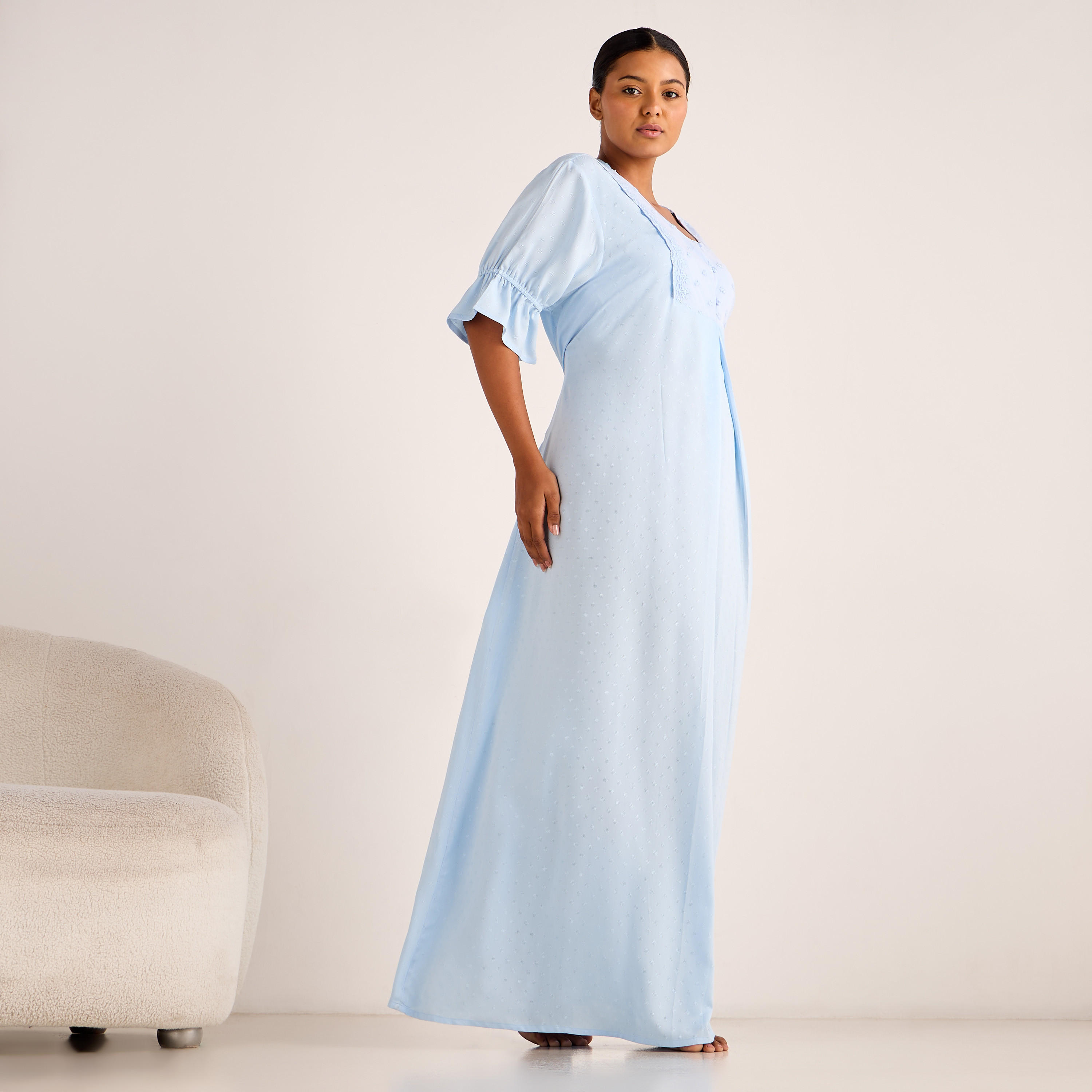 Nighty Maxi Length Viscose with Embroidery-PROMO_SP_KW_BUNDLE_2FOR13_180925-image-4