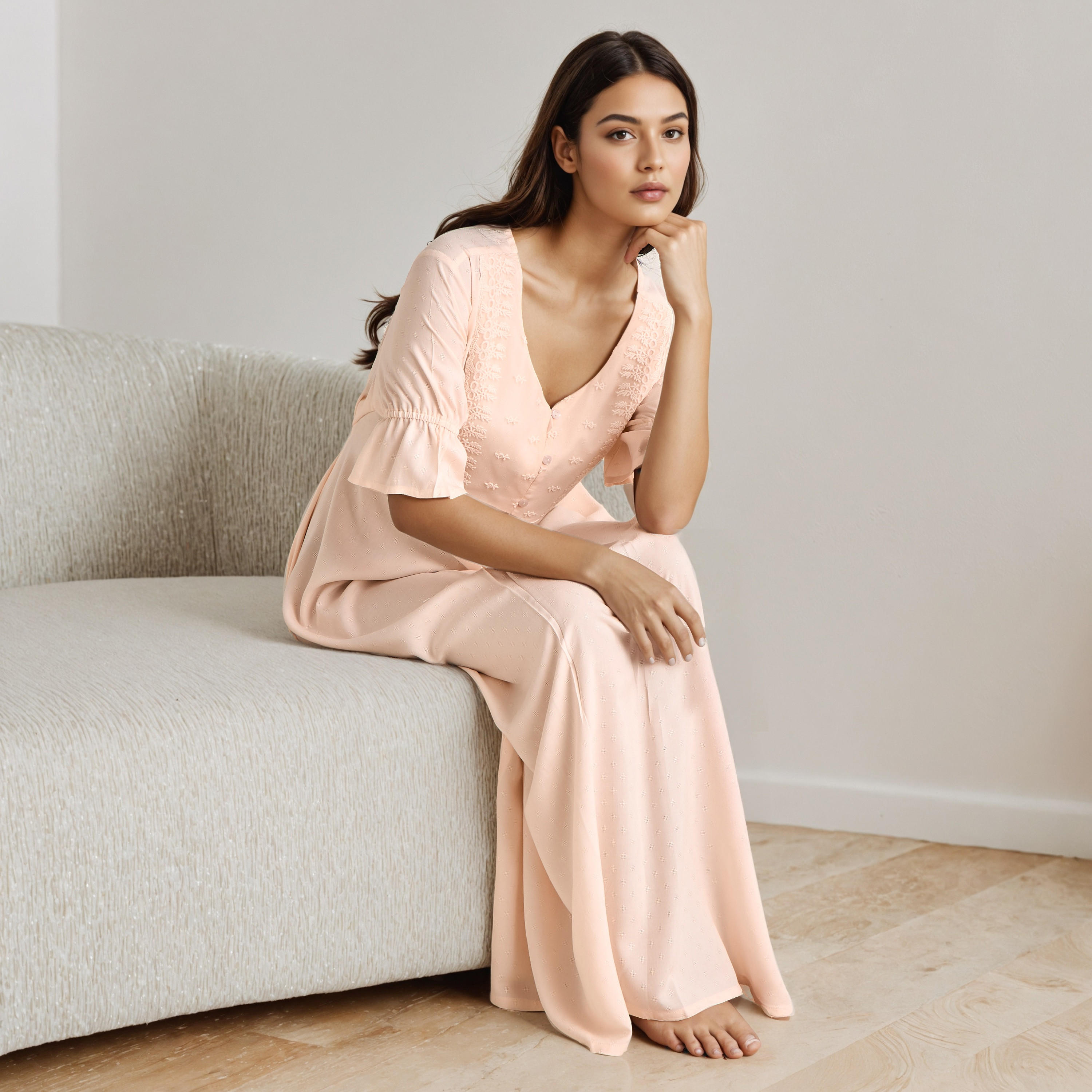 Nighty Maxi Length Viscose with Embroidery-PROMO_SP_AE_2FOR149_110625-image-5