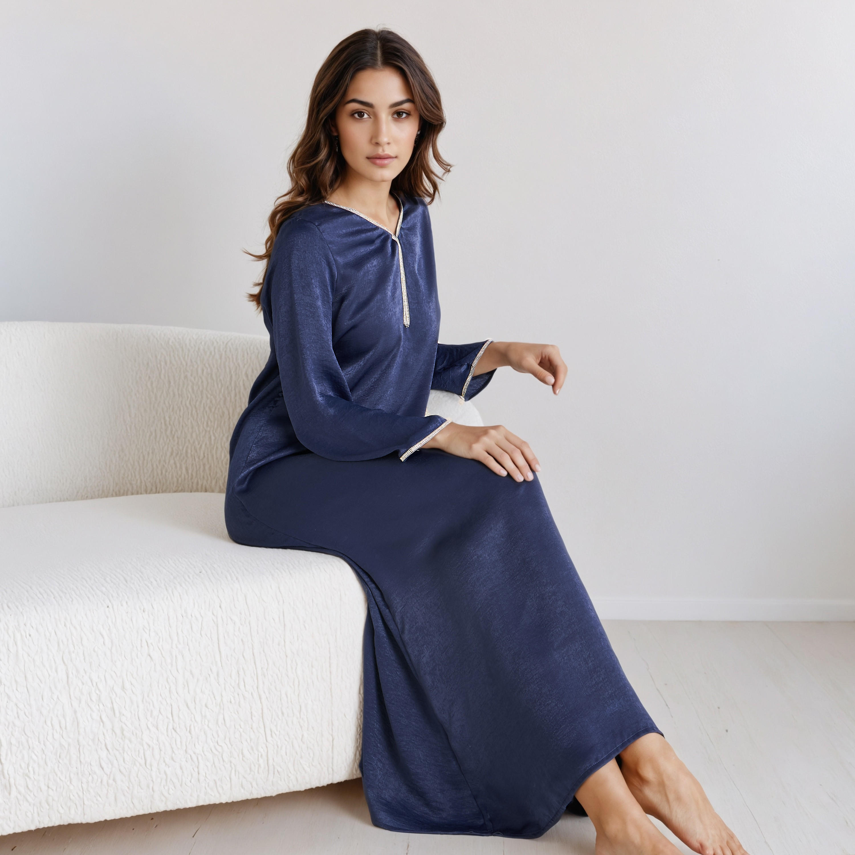 Nighty Maxi Length with V-neck-women-clothing-nightwear-nighties-image-5