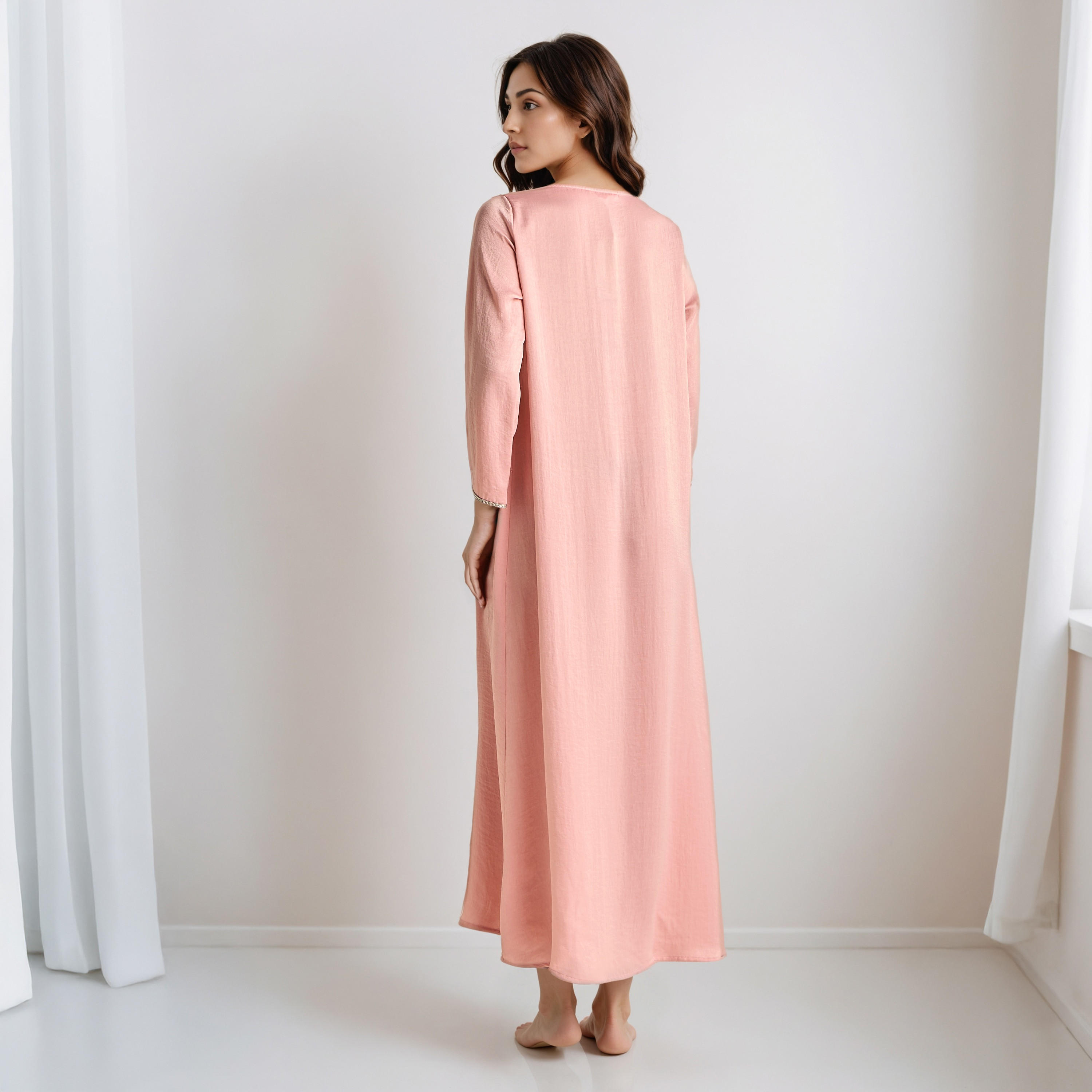 Nighty Maxi Length with V-neck-women-clothing-nightwear-nighties-image-2