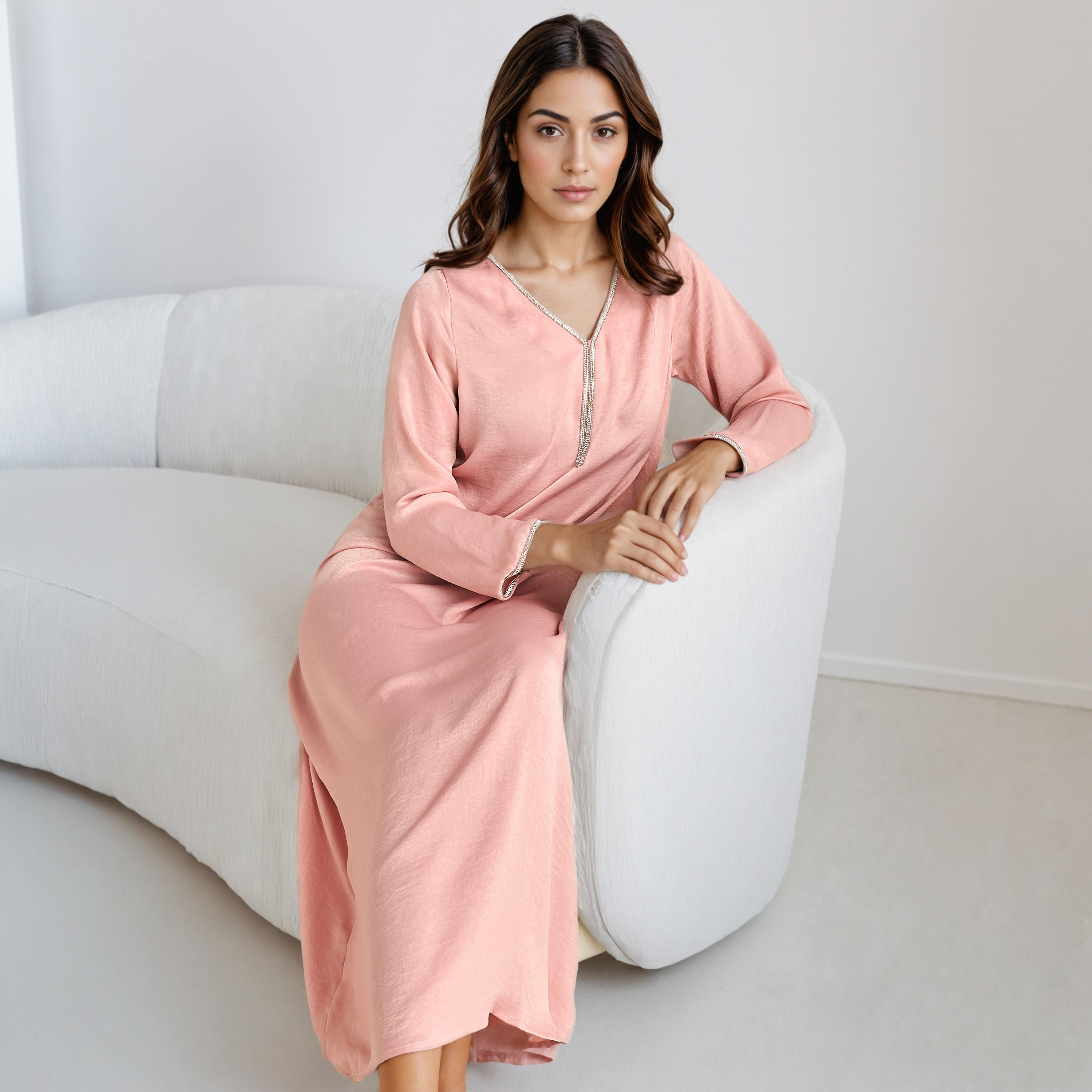 Nighty Maxi Length with V-neck-women-clothing-nightwear-nighties-image-5