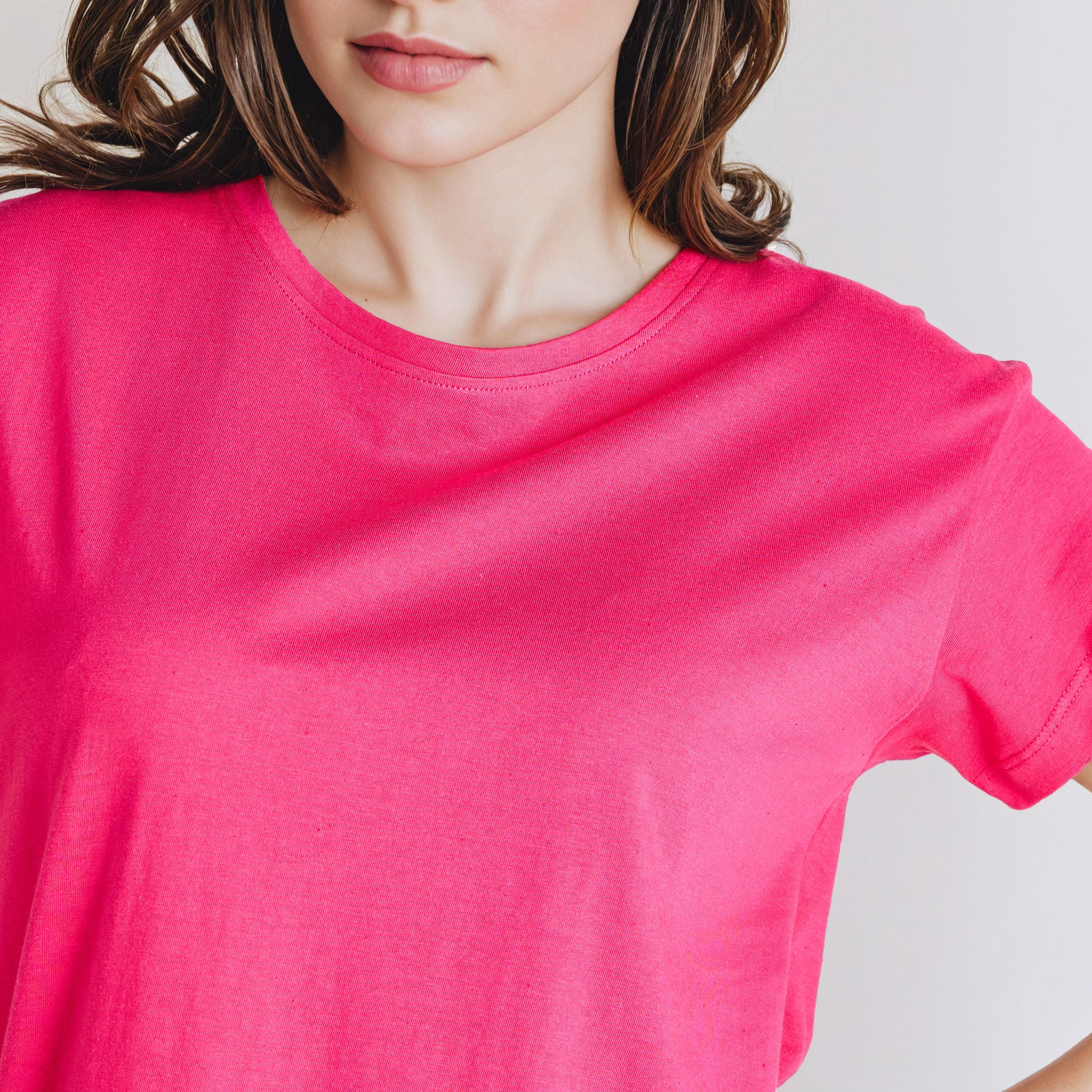 طقم بيجاما قطن تيشيرت وبنطلون-women-clothing-nightwear-pyjamas-longsets-image-5
