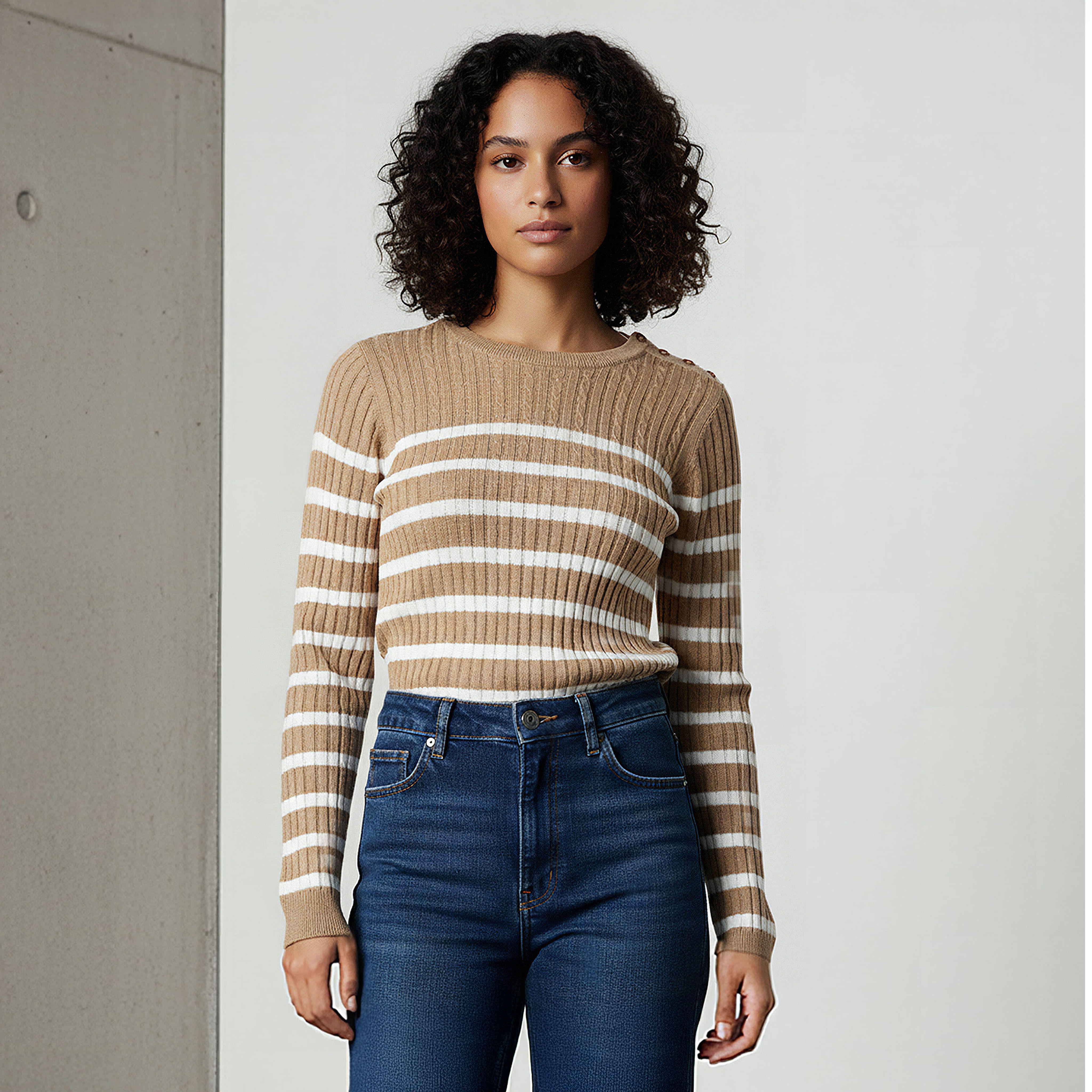 كنزة مخططة بياقة ضيقة-women-clothing-cardigansandjumpers-jumpers-image-5