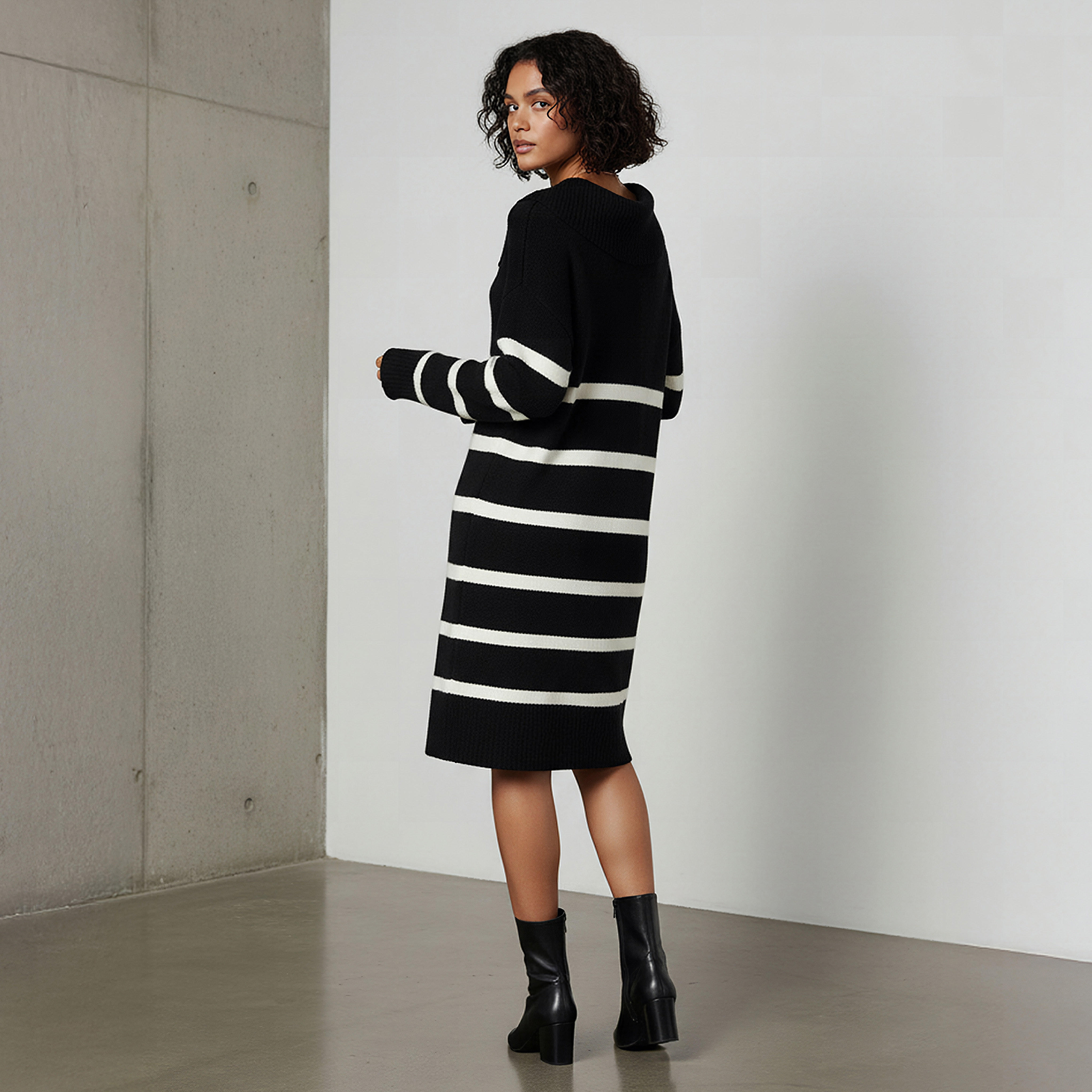 Striped Sweater Dress with Asymmetric Neck-PROMO_SP_AE_2FOR169_110625-image-3