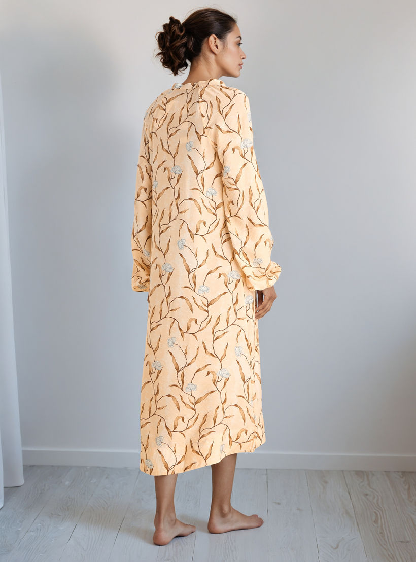فستان ميدي بطبعات وأكمام طويلة-women-clothing-dresses-image-3