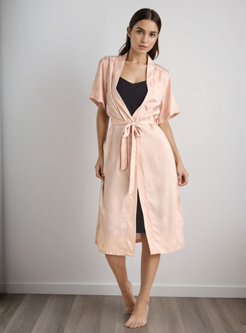 Jacquard Robe with Belt-women-clothing-nightwear-robes-image-1