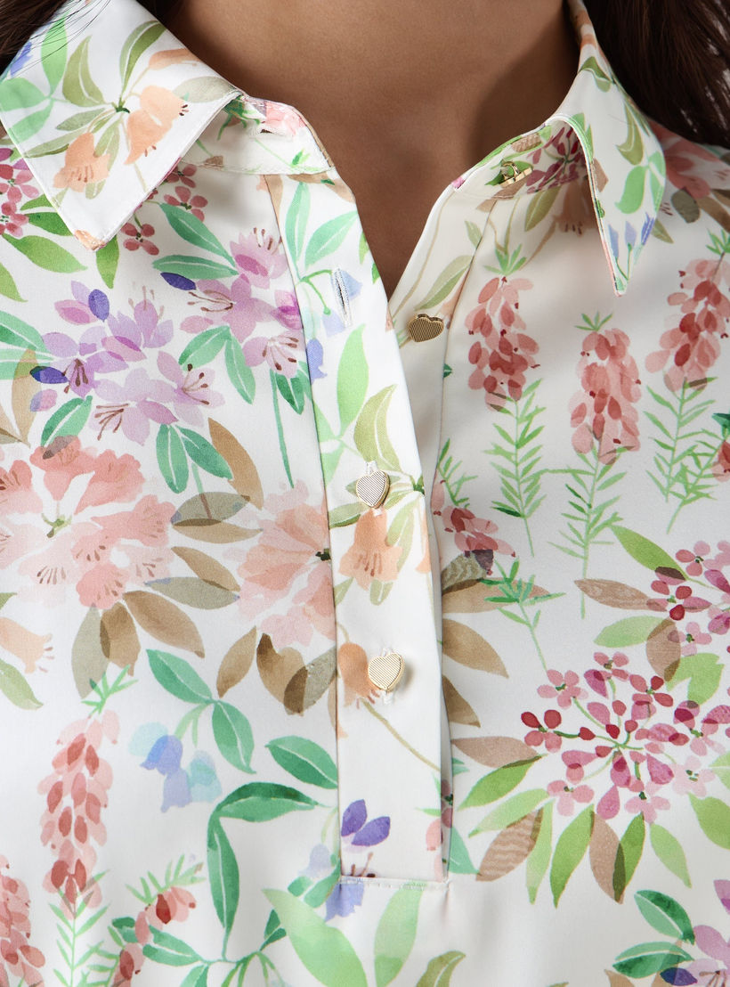 Floral Print Shirt Dress with Tie-Up Detail-PROMO_SP_AE_2FOR169_110625-image-5