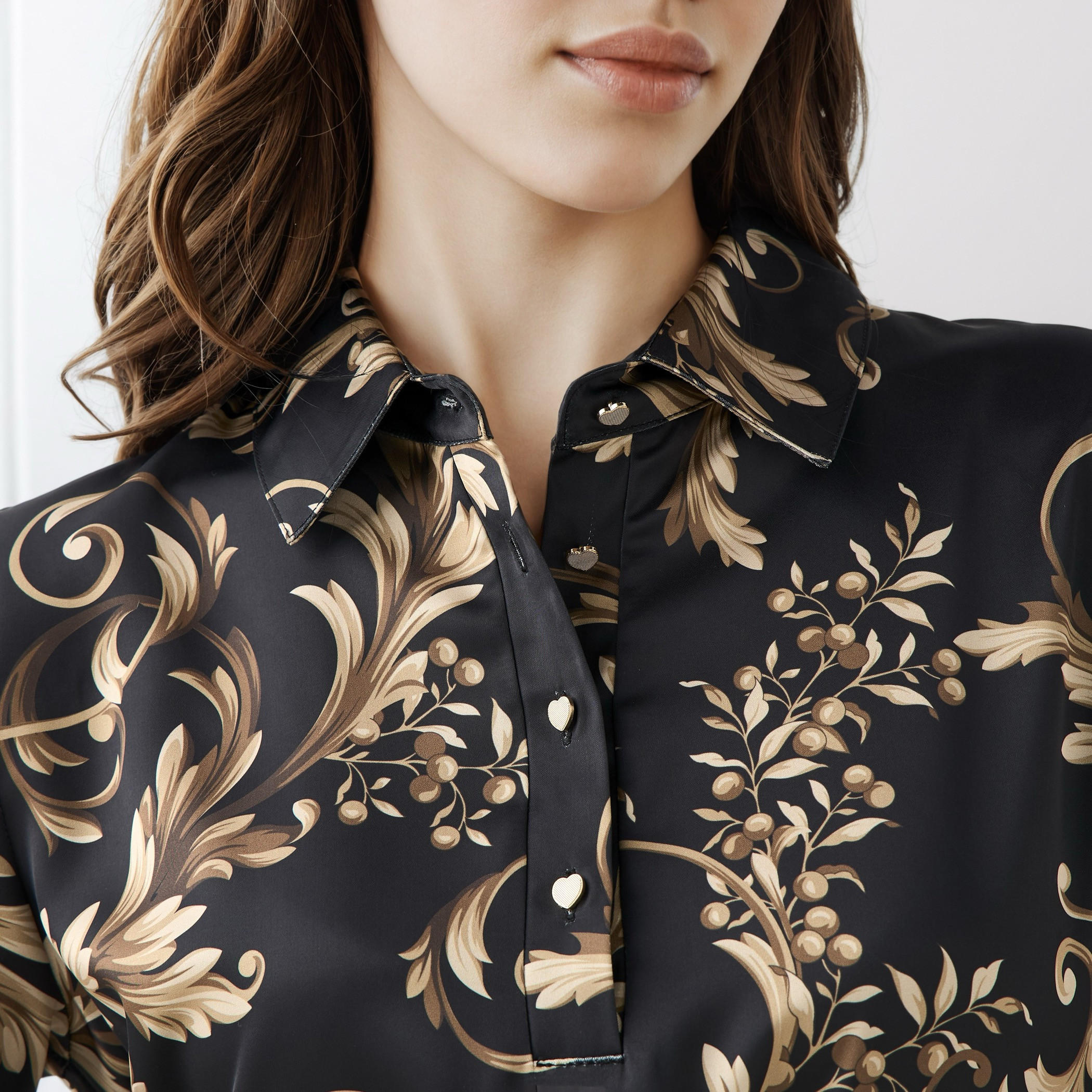 Printed Shirt Dress with Tie-Up Detail Polyester-PROMO_SP_AE_2FOR169_110625-image-5