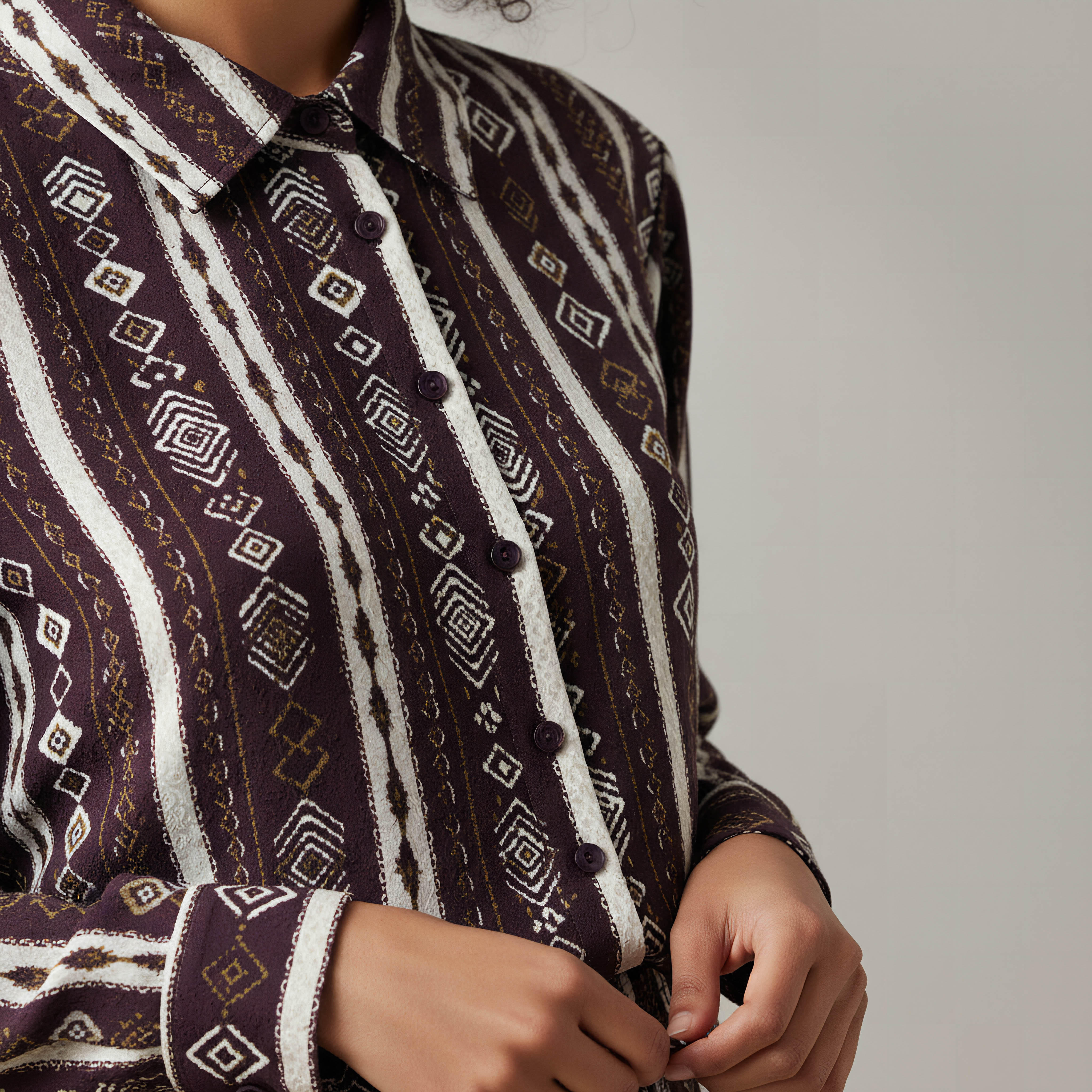 طقم قميص وبنطلون واسع الساقين-women-clothing-coordsets-image-5