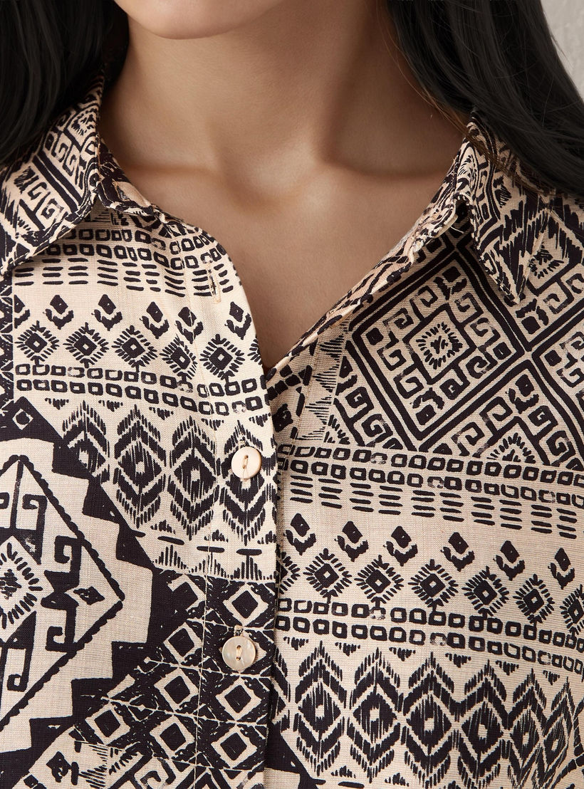 طقم قميص وبنطلون واسع الساقين-women-clothing-coordsets-image-6