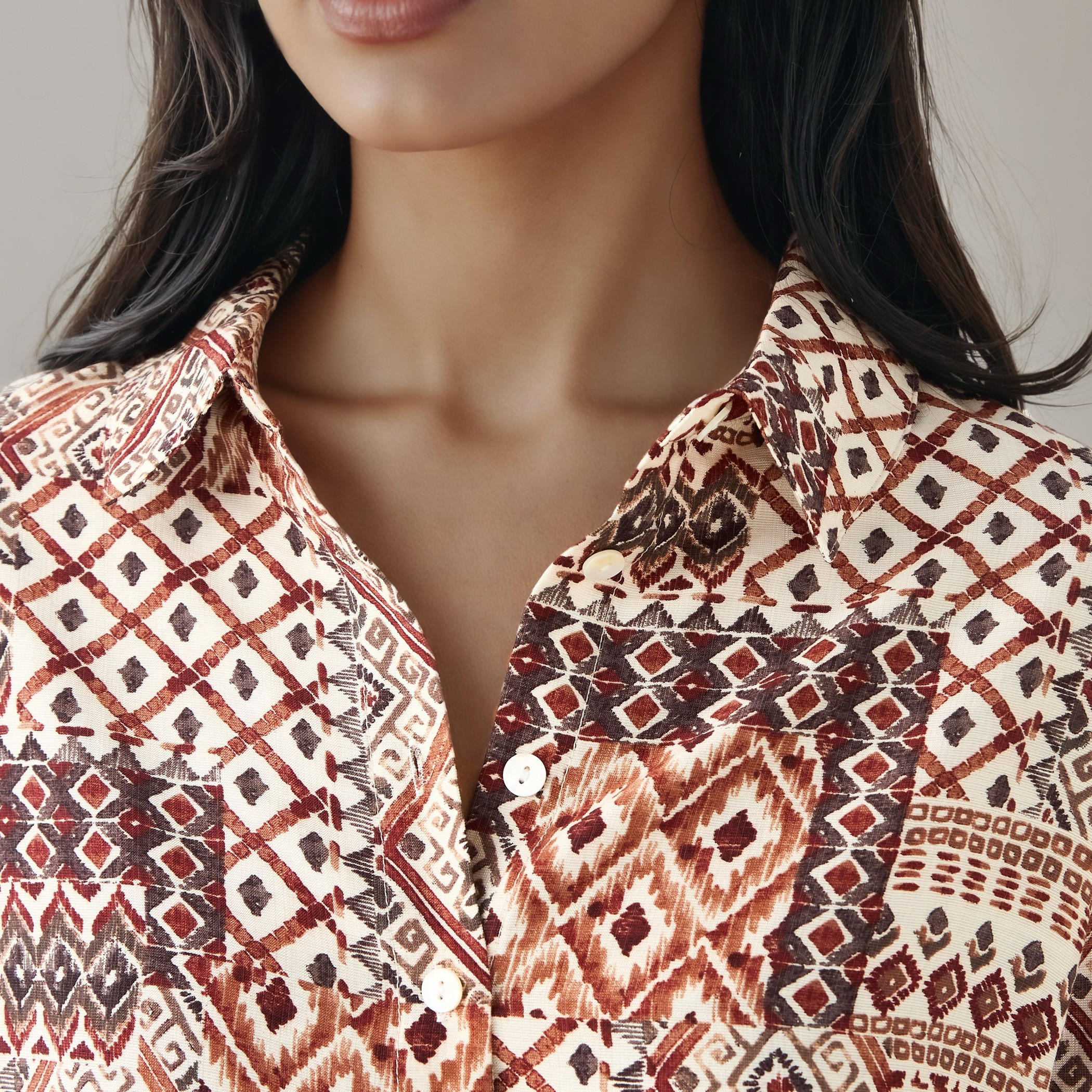 طقم قميص وبنطلون واسع الساقين-women-clothing-coordsets-image-1