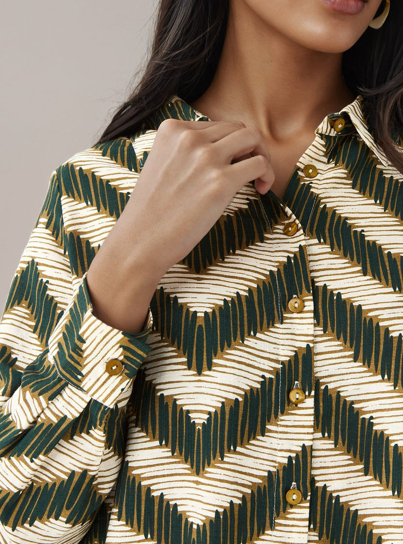 طقم قميص وبنطلون واسع الساقين-women-clothing-coordsets-image-5
