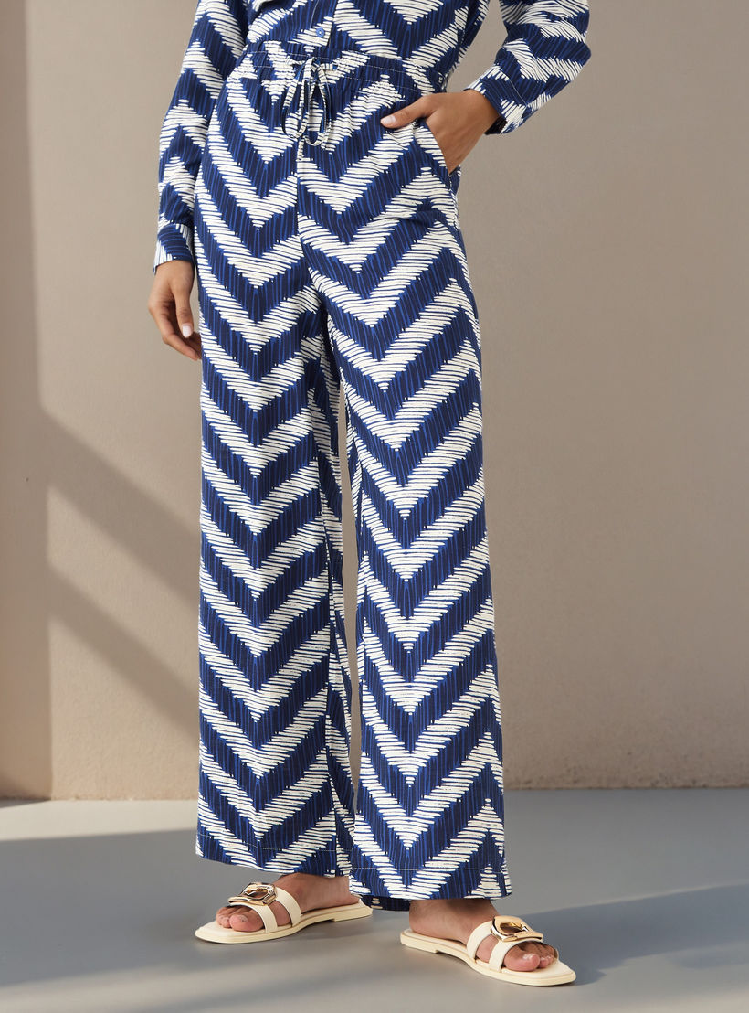 Coord Set with Shirt & Wide Leg Pants-women-clothing-coordsets-image-3