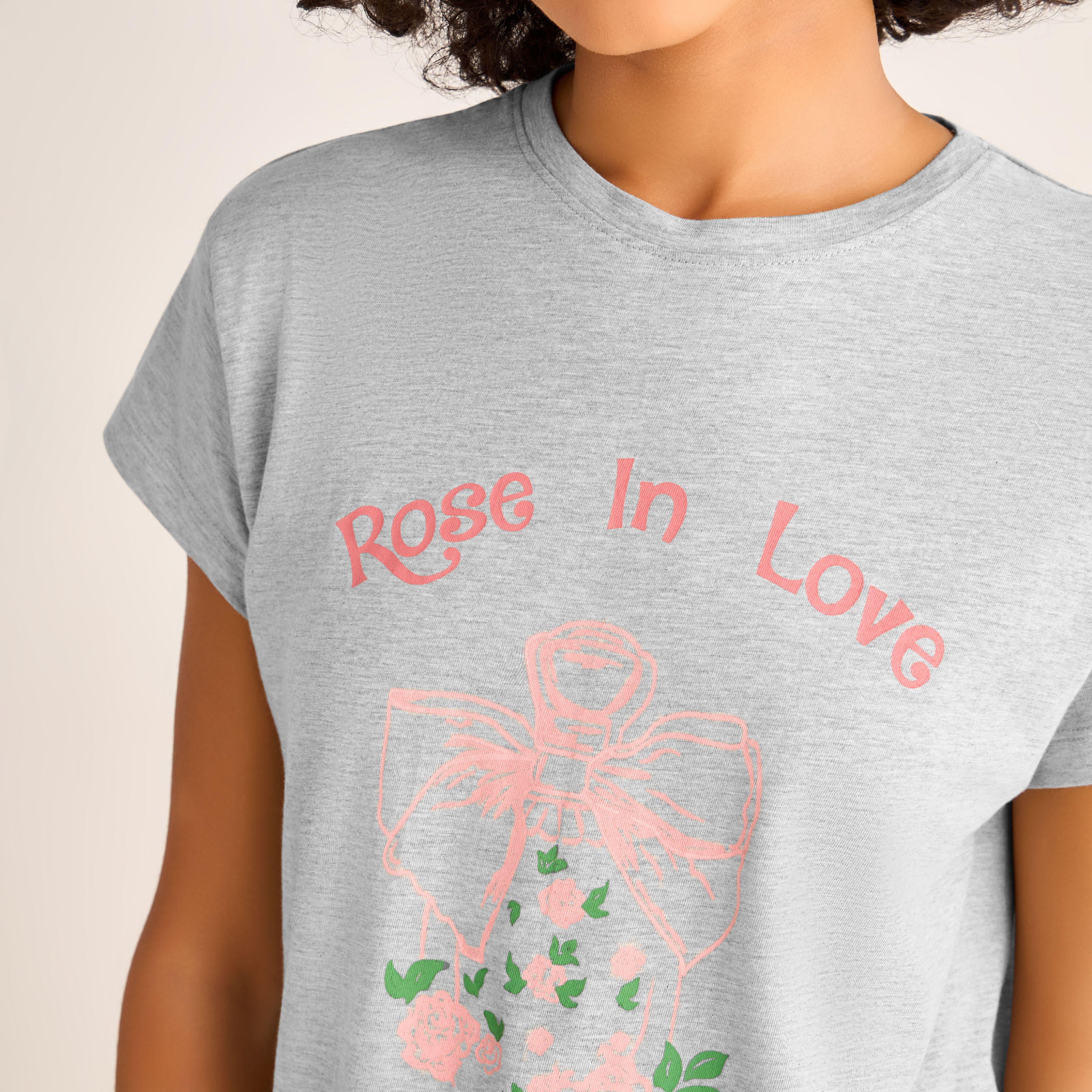 طقم بيجاما تيشيرت وبنطلون-women-clothing-nightwear-pyjamas-longsets-image-5