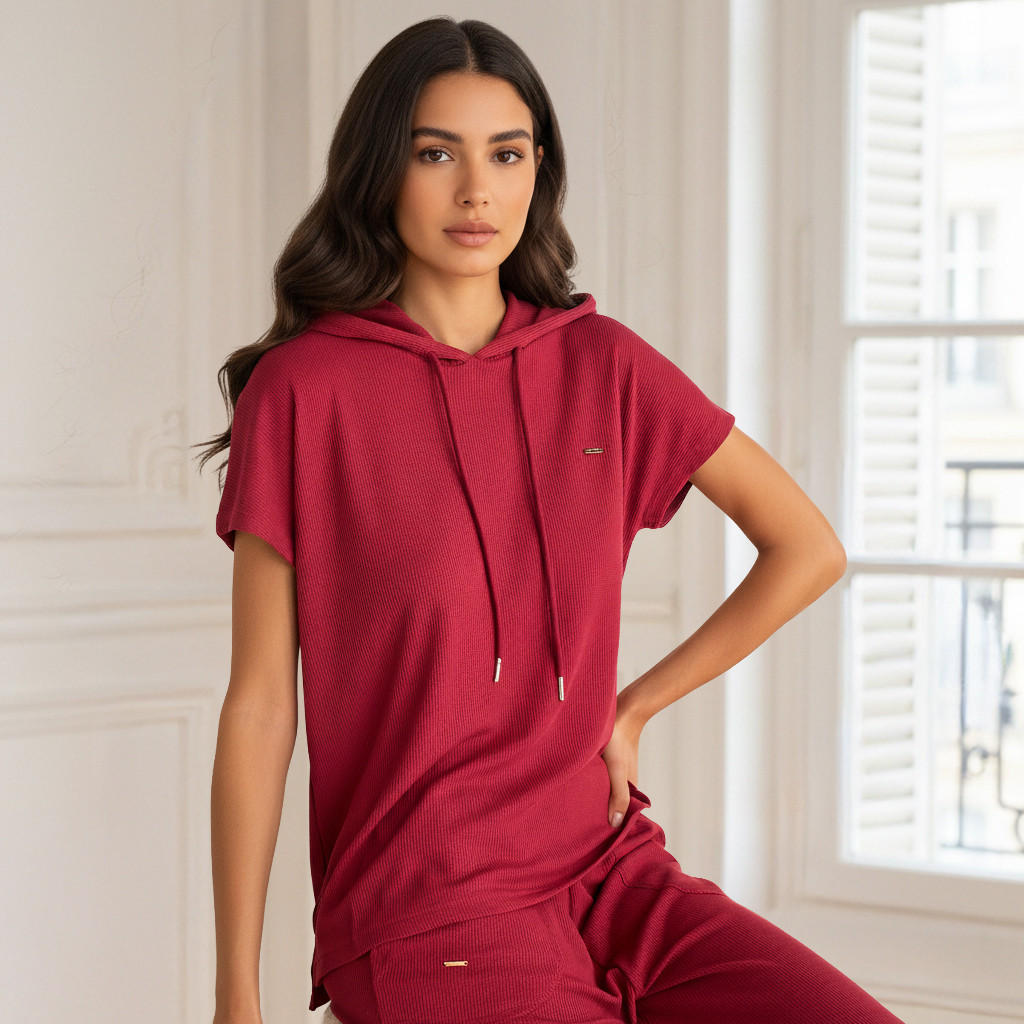 Pyjama Set Hooded Top & Pants-women-clothing-nightwear-pyjamas-longsets-image-2