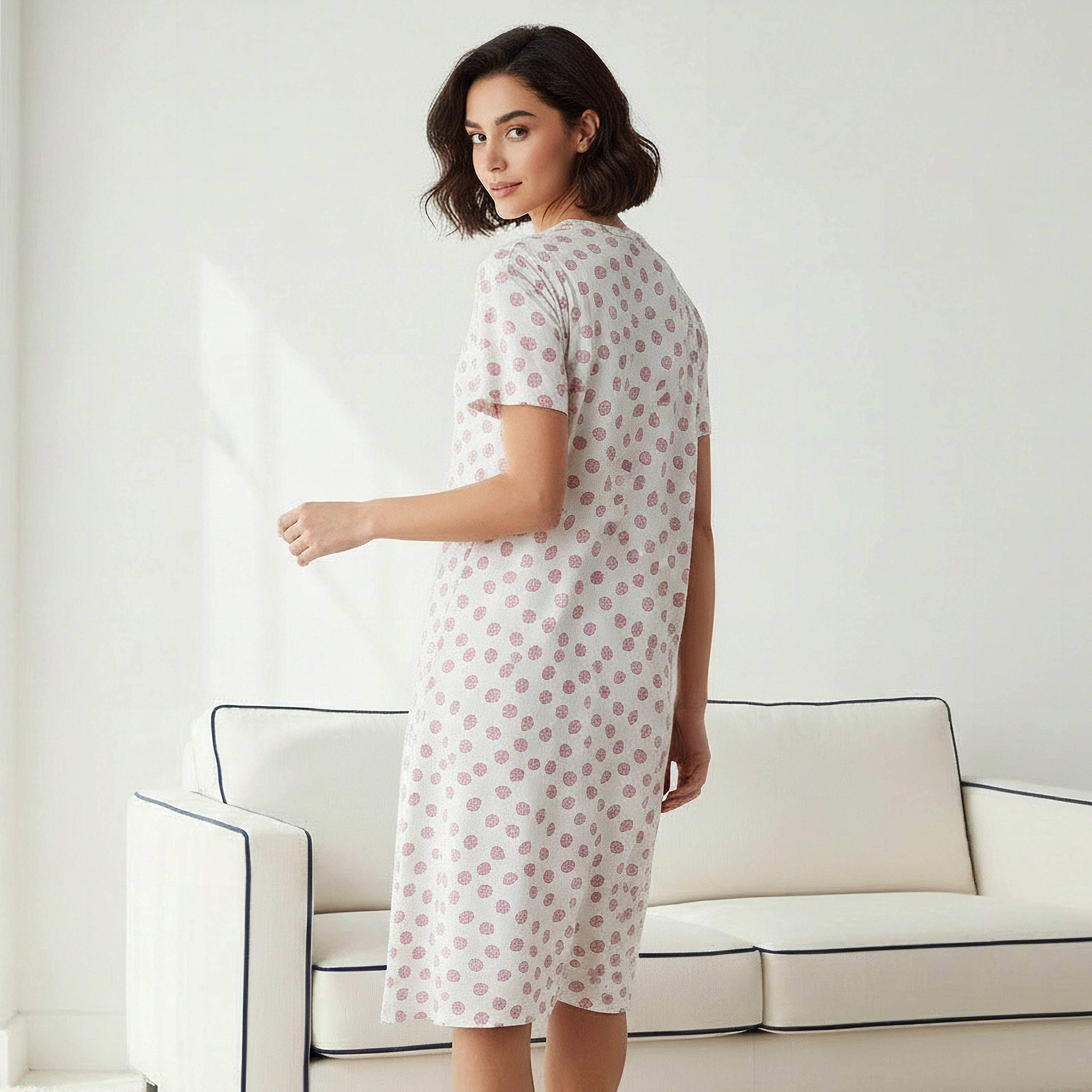 قميص نوم بطبعات وأكمام قصيرة-women-clothing-nightwear-nighties-image-3