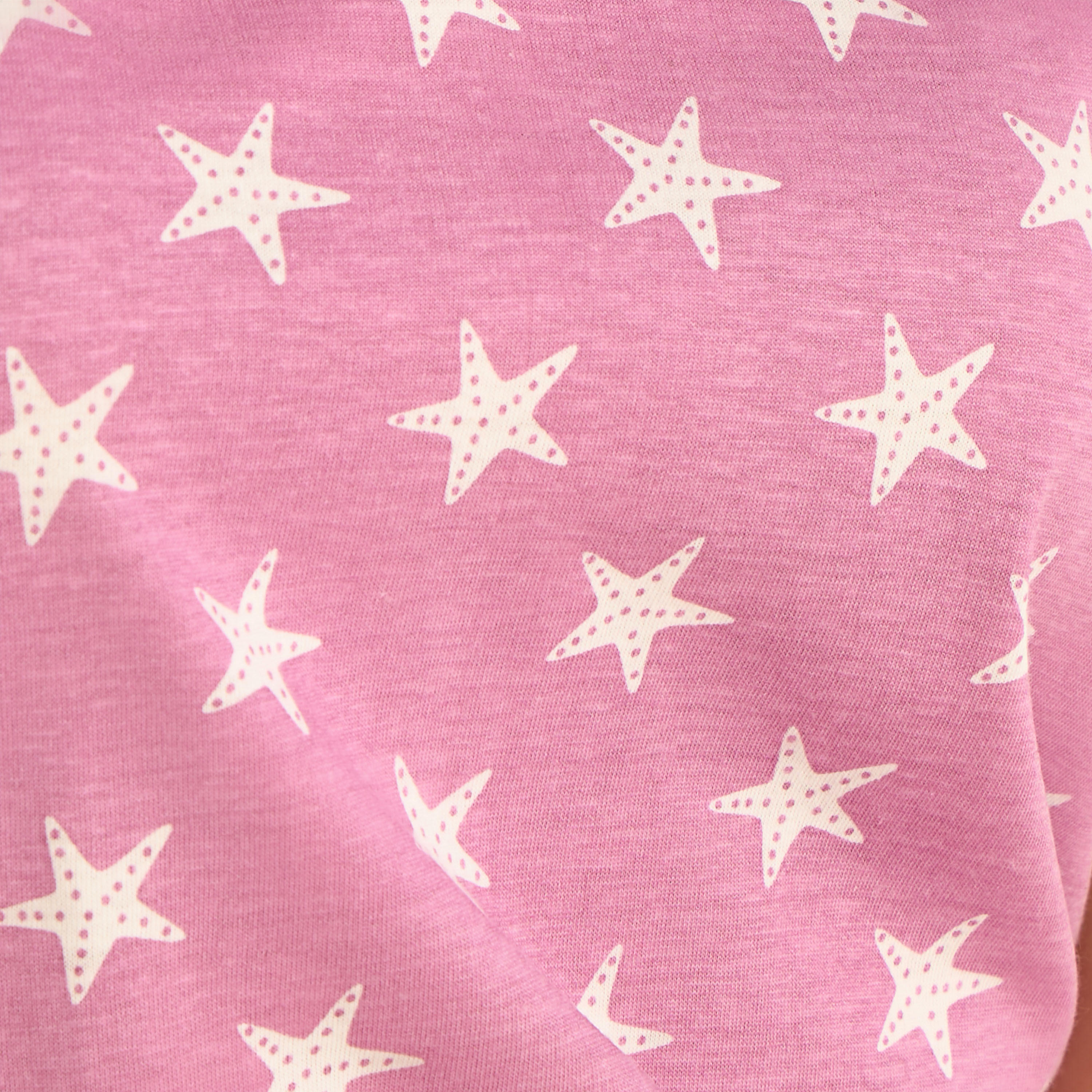 Printed Sleepshirt with Short Sleeves-women-clothing-nightwear-nighties-image-5